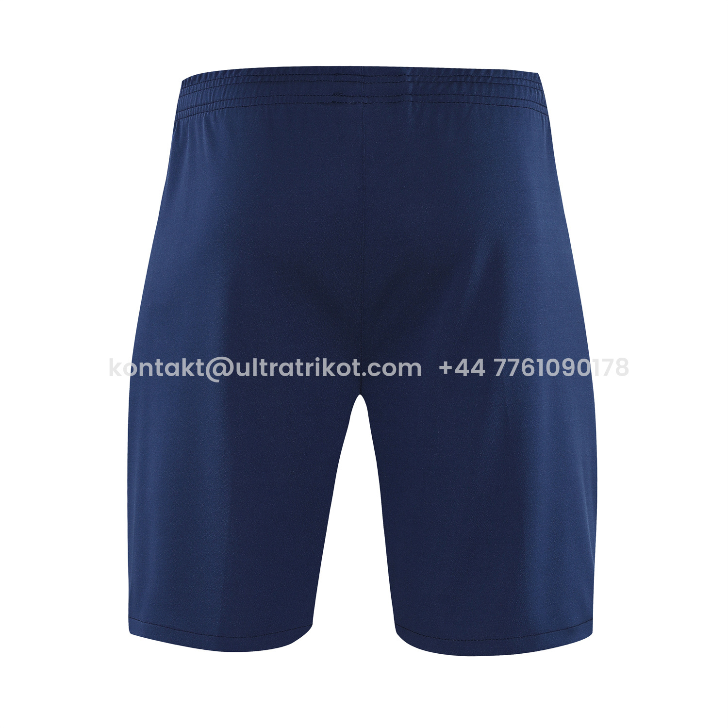 UltraTrikot-Atletico Madrid Short-Sleeve Training Set - Blue Yellow Top & Blue Shorts