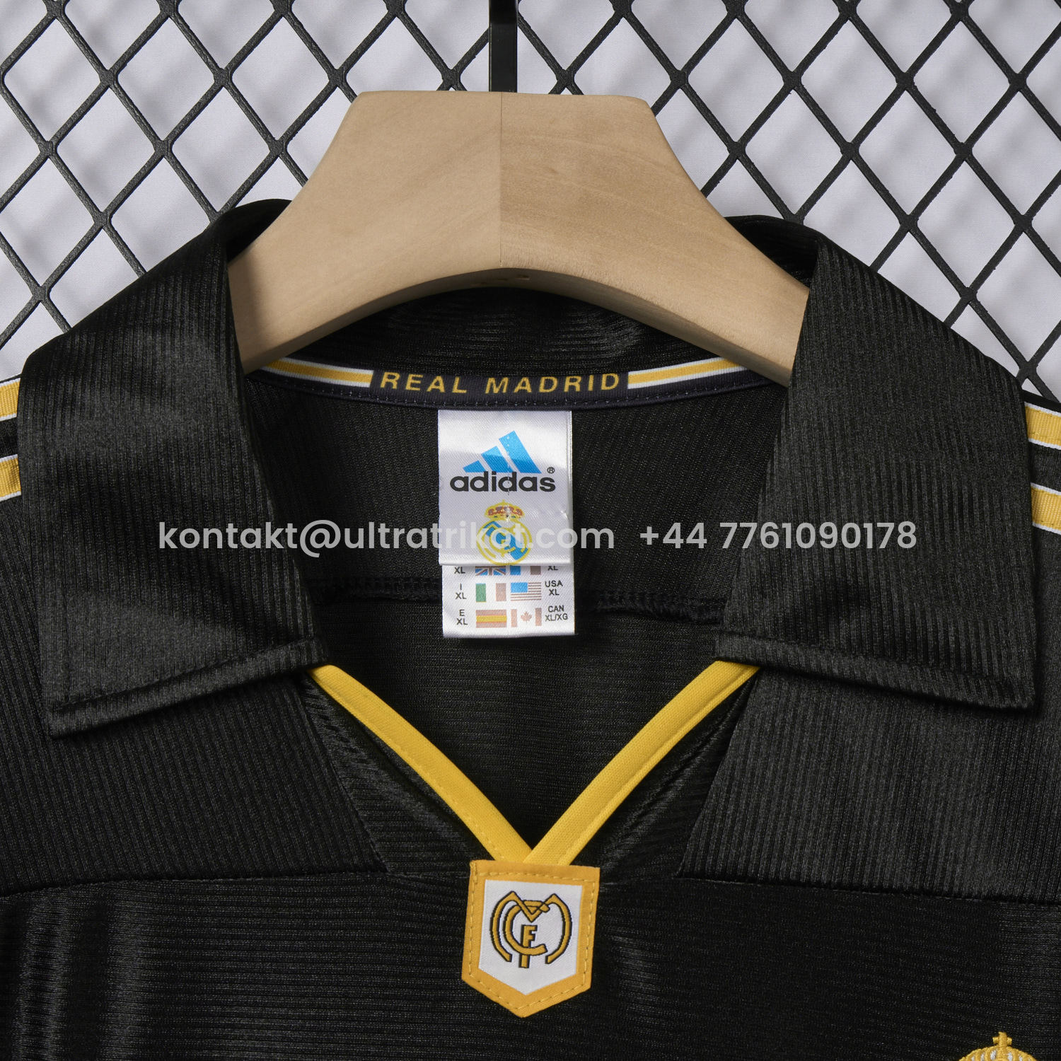 UltraTrikot-Retro Real Madrid 1999-01 Away Jersey