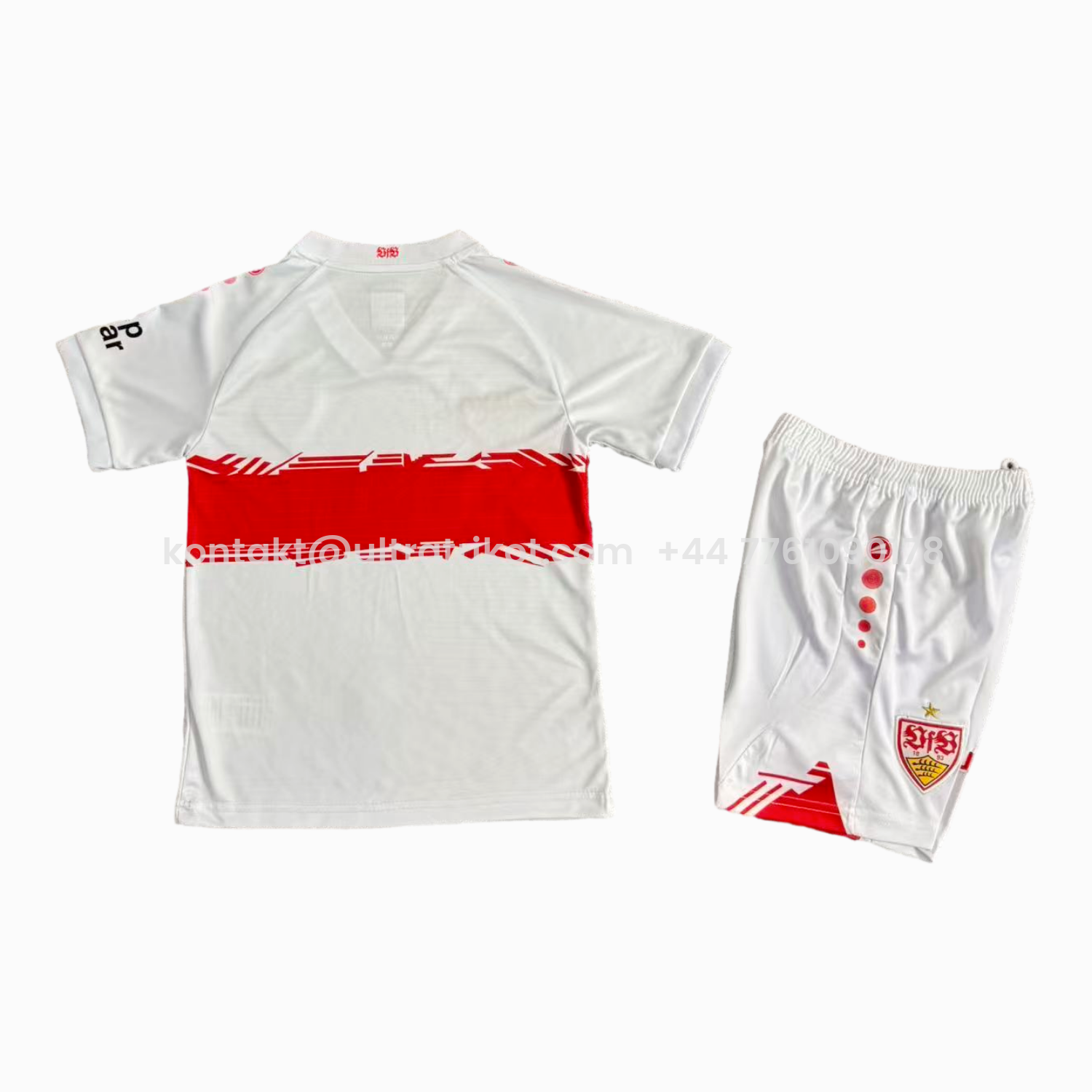 UltraTrikot-VfB Stuttgart 25-26 Home Kids Kit