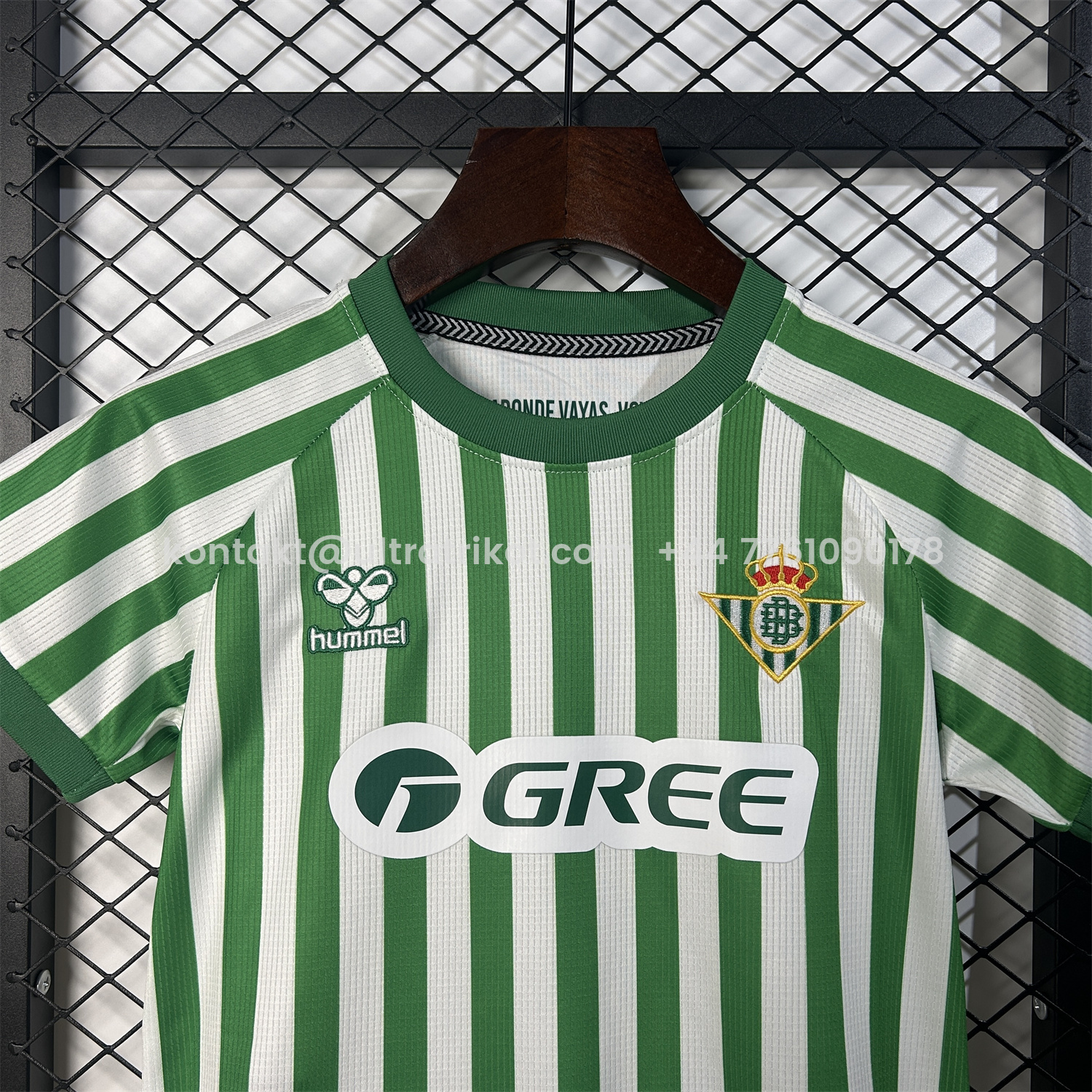 UltraTrikot-Real Betis 2025 Conference League Final Special Kids Kit