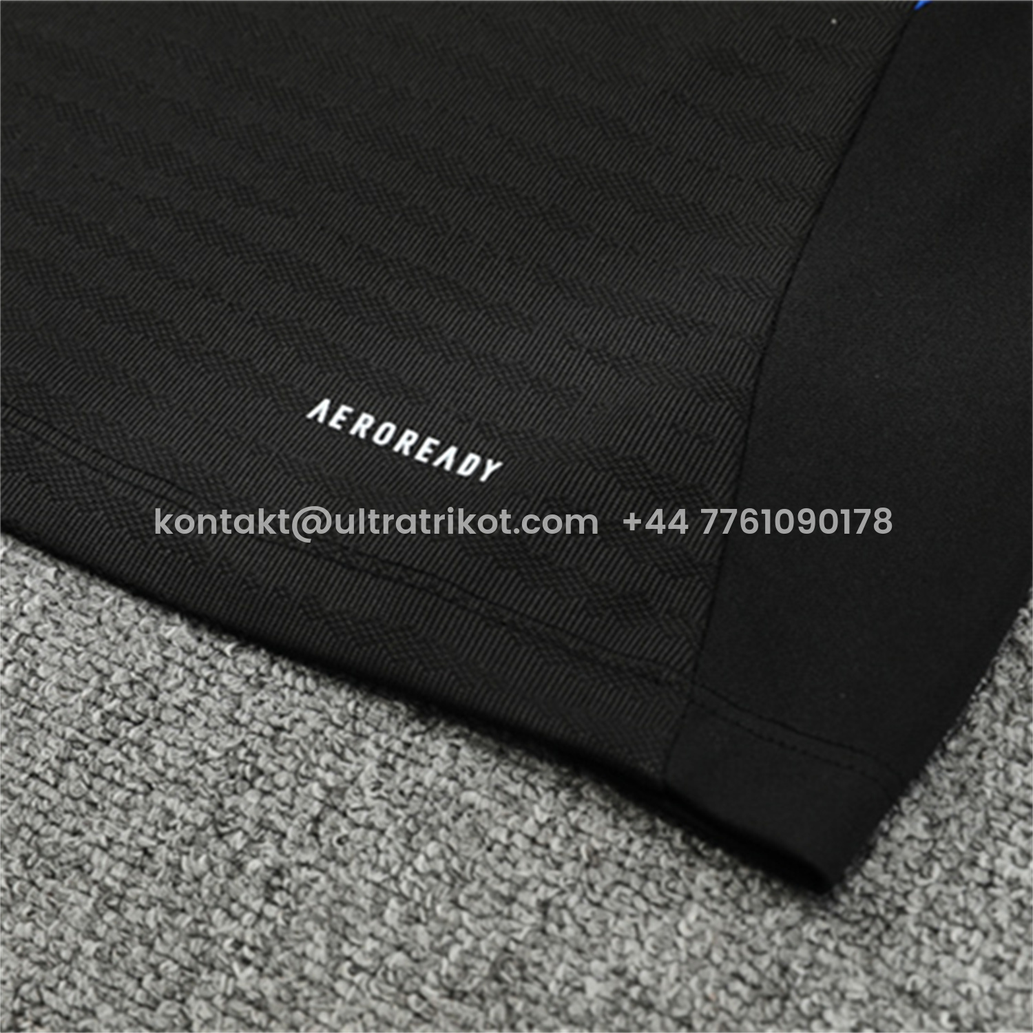 UltraTrikot-Manchester United 25-26 Long Sleeve Training Set - Black Top & Black Pants