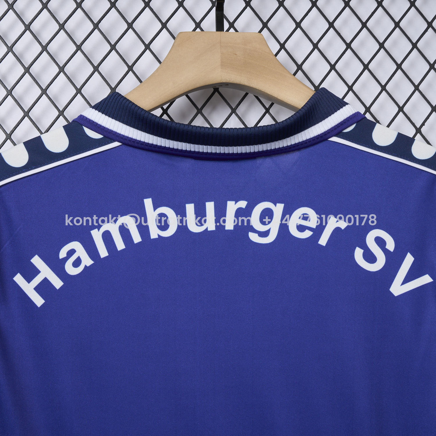 UltraTrikot-Retro Hamburger SV 2000-01 Away Blue Jersey