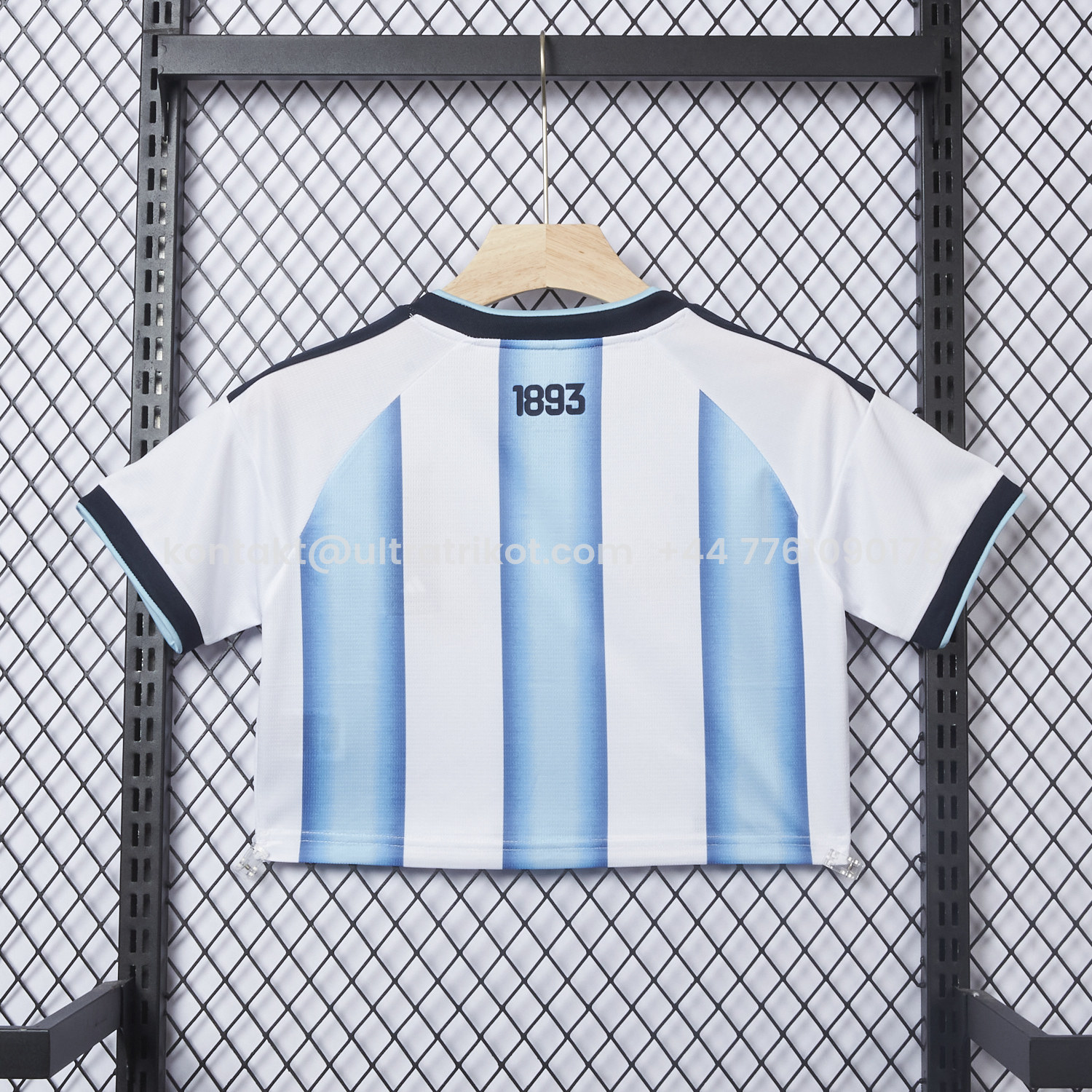 UltraTrikot-Women's Argentina 2026 Home Cropped Jersey