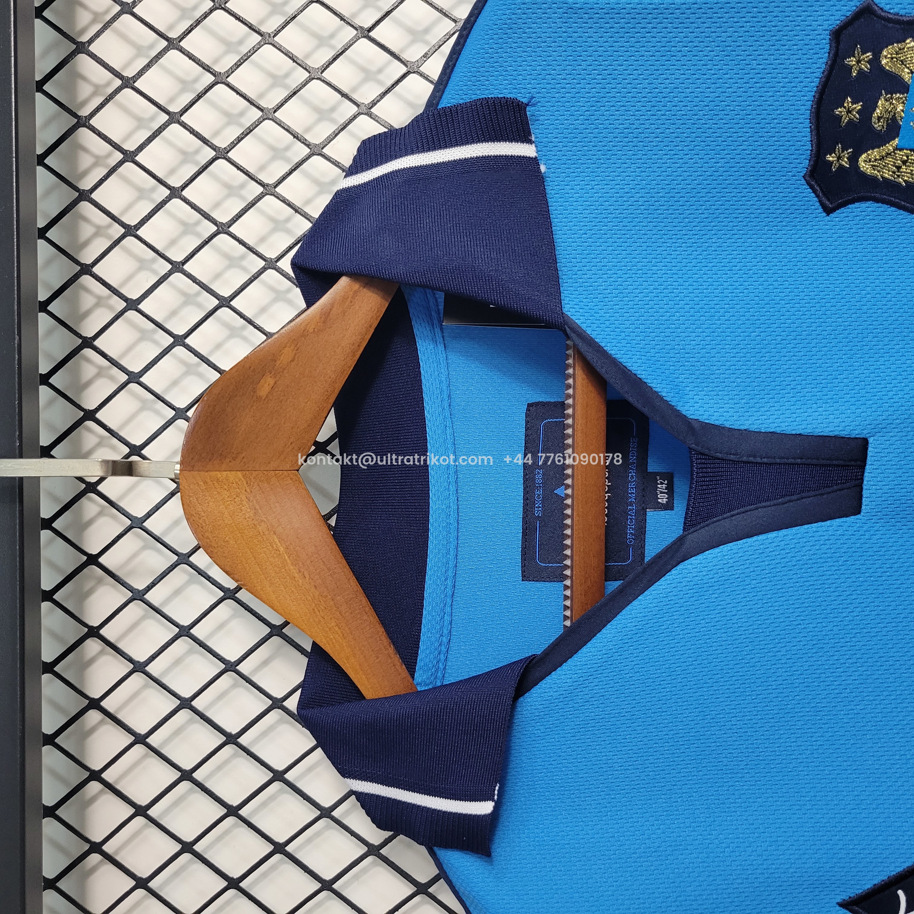 UltraTrikot-Retro Manchester City 2001-02 Home Stadium Jersey