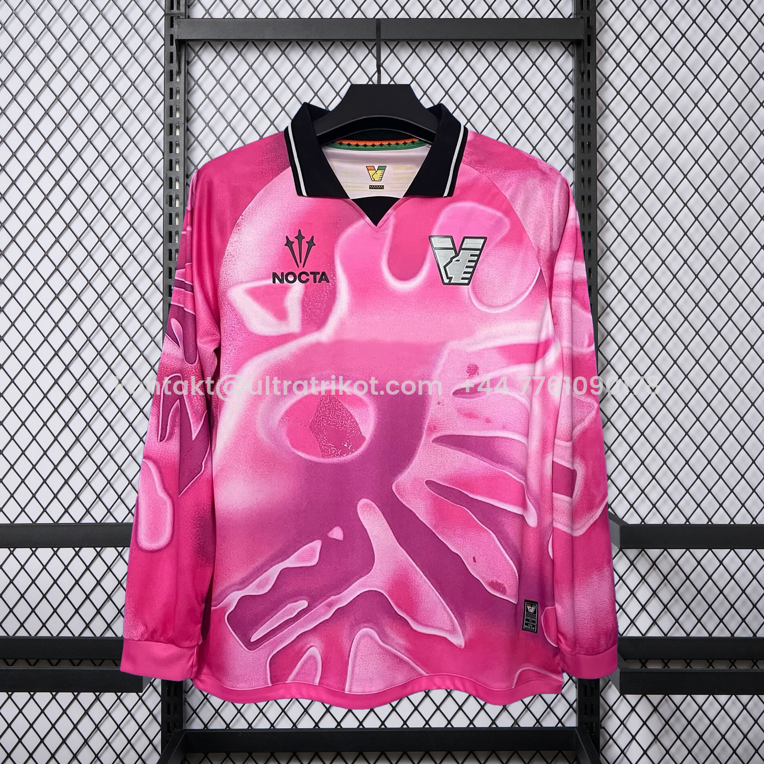 UltraTrikot-Venezia FC 25-26 Goalkeeper Pink Unsponsored Long Sleeves Jersey - Fans Version