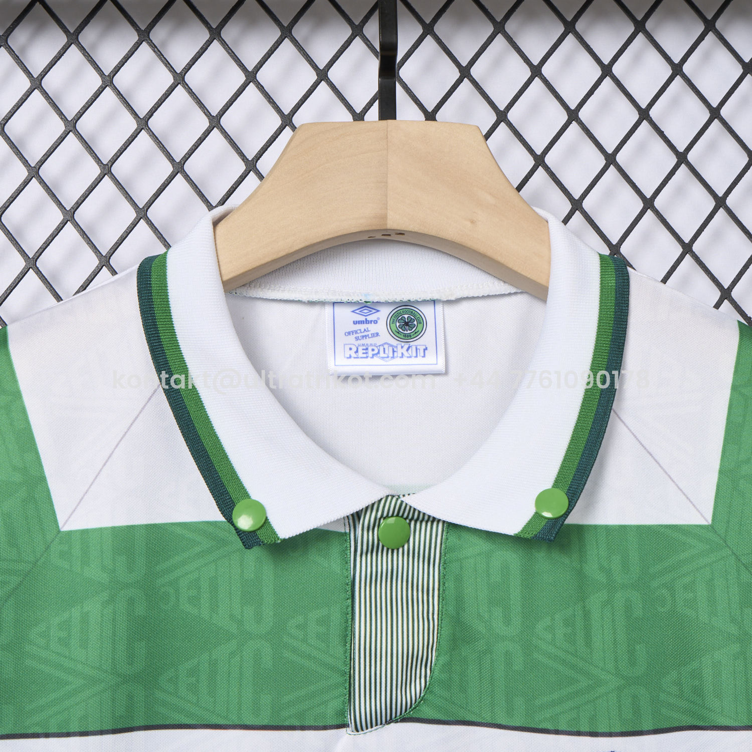 UltraTrikot-Retro Celtic 1991-92 Home Jersey