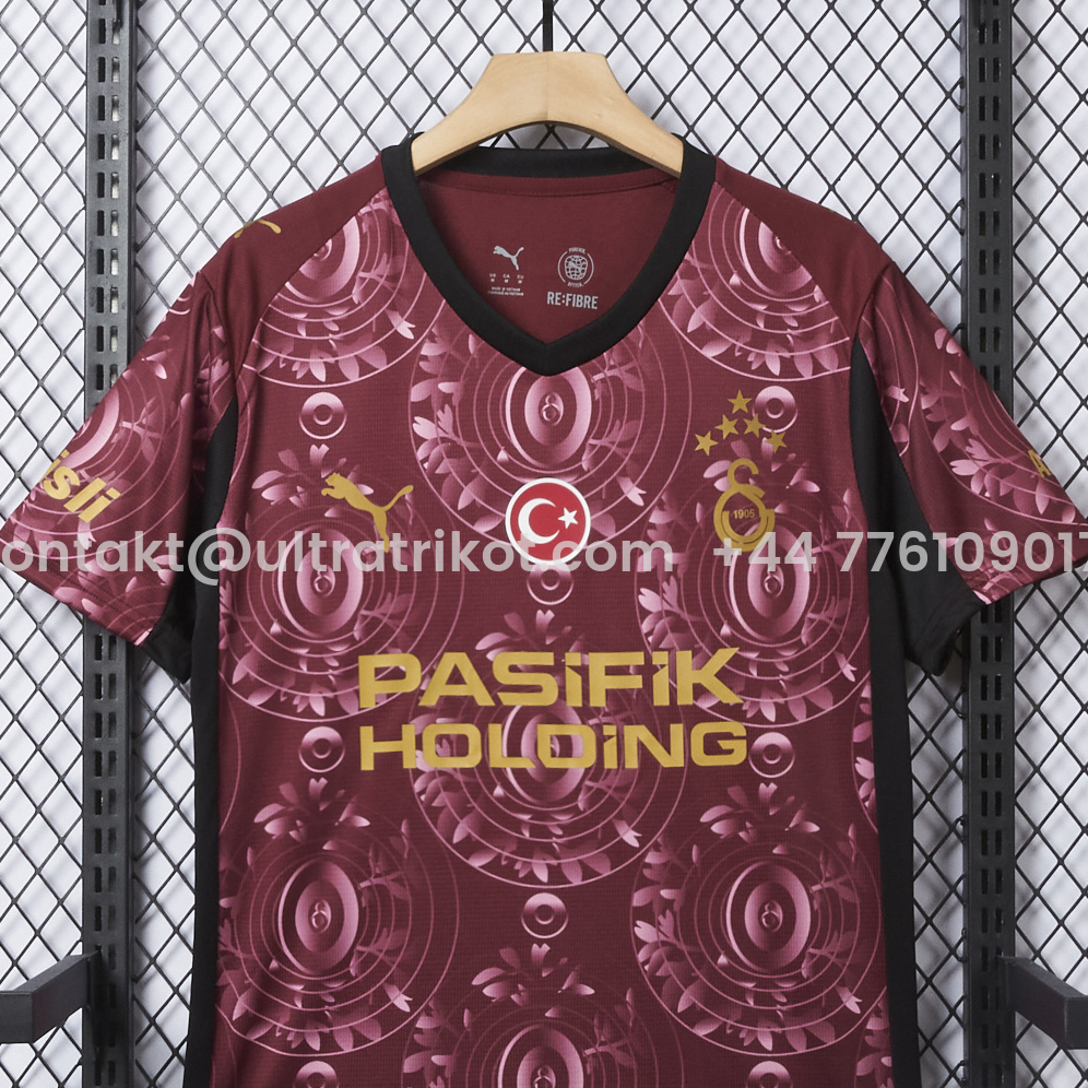 UltraTrikot-Galatasaray 25-26 Third Jersey with Five Stars - Fans Version