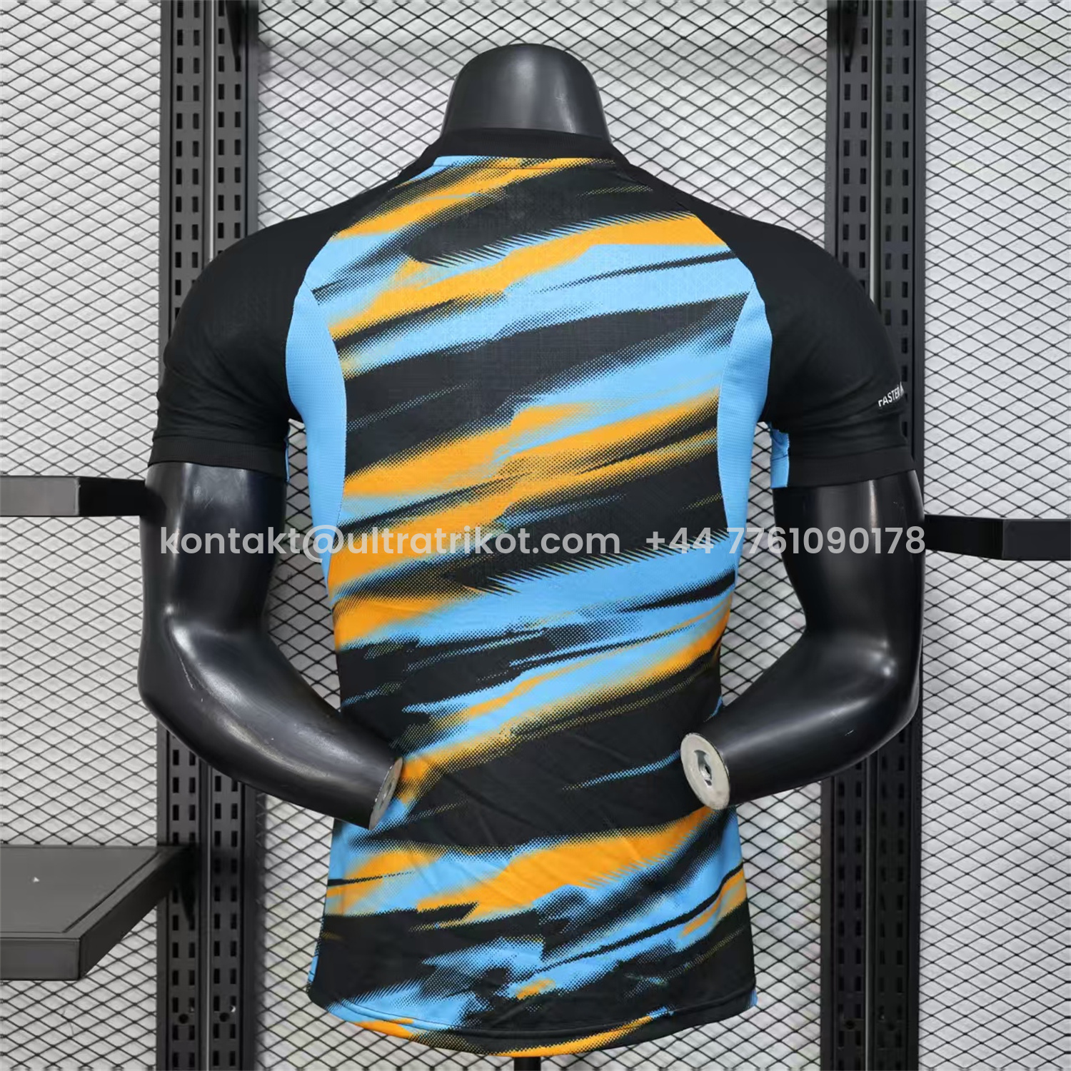 UltraTrikot-Marseille 25-26 Blue Orange Gradient Training Jersey - Player Version