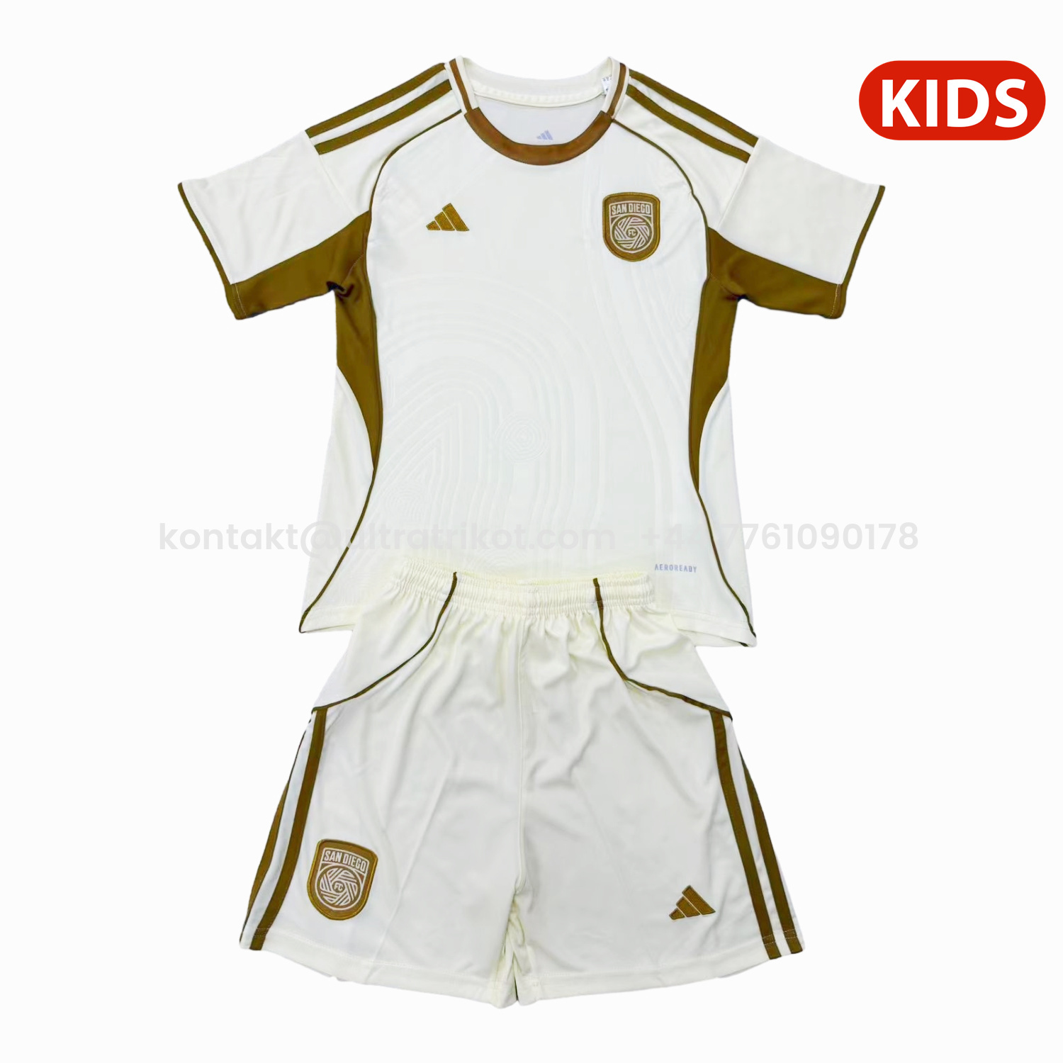 UltraTrikot-San Diego 25-26 Pre-Match Training Kids Kit
