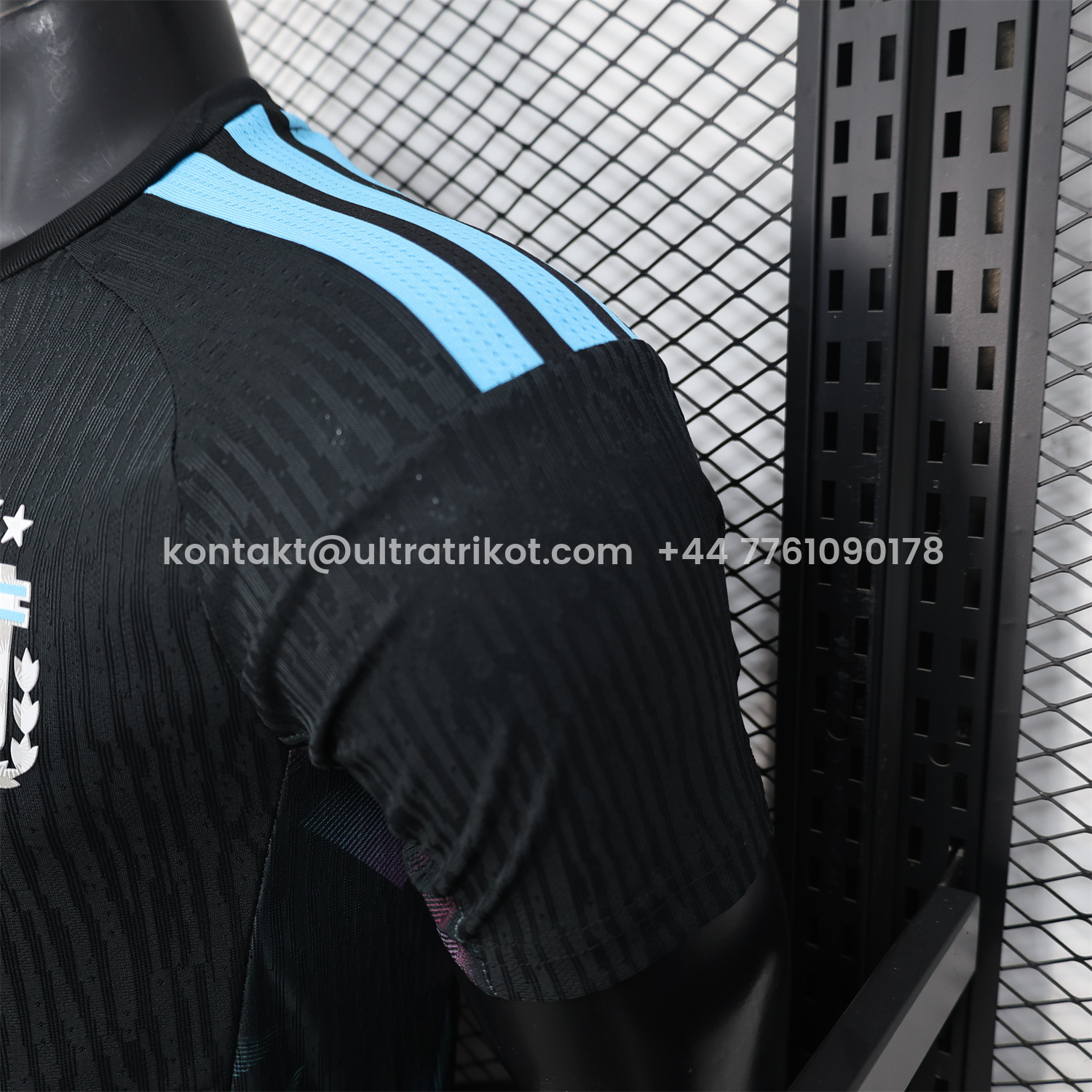 UltraTrikot-Argentina 2026 Black Pre-Match Training Jersey - Player Version