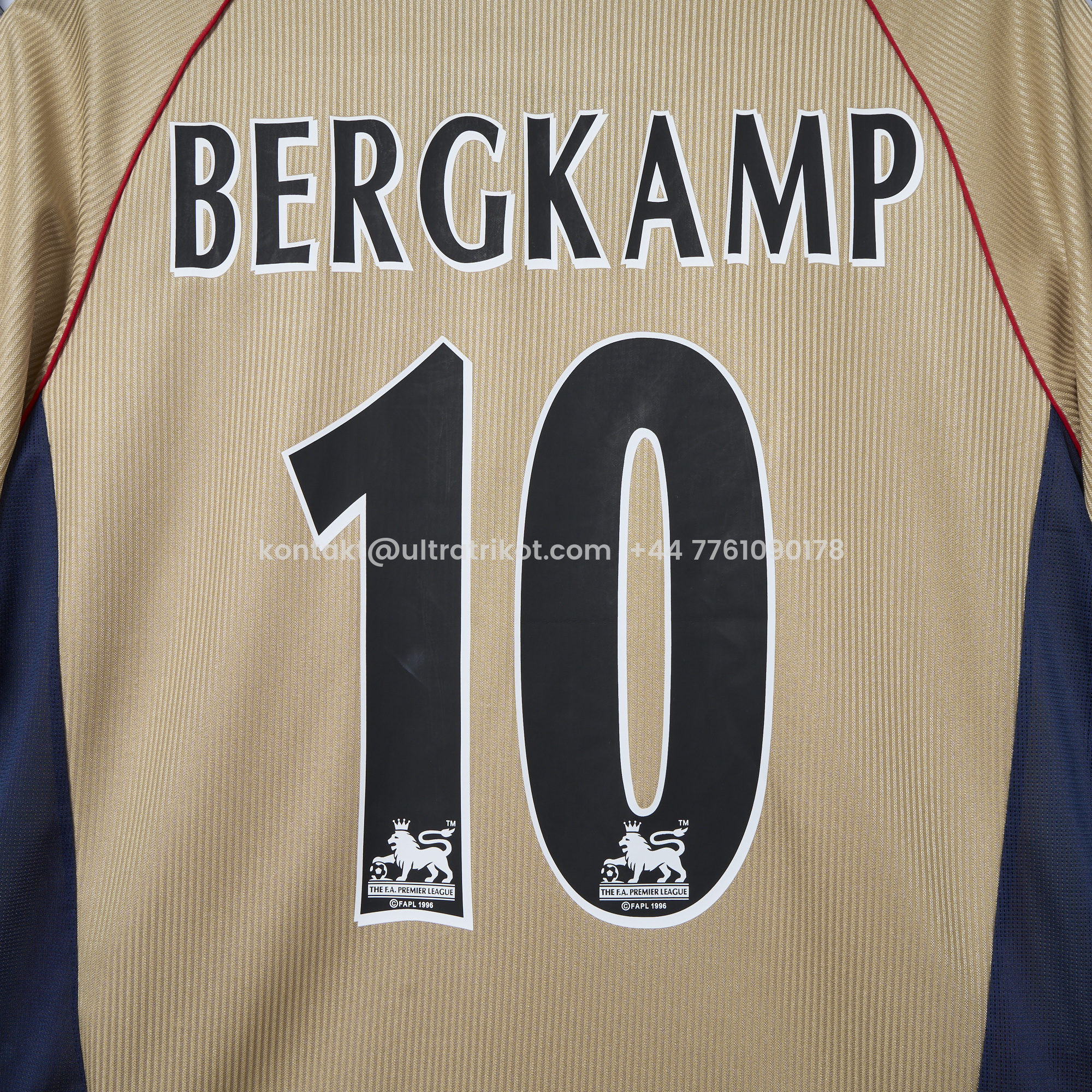 UltraTrikot-Retro Arsenal 2001-02 Away Stadium Jersey