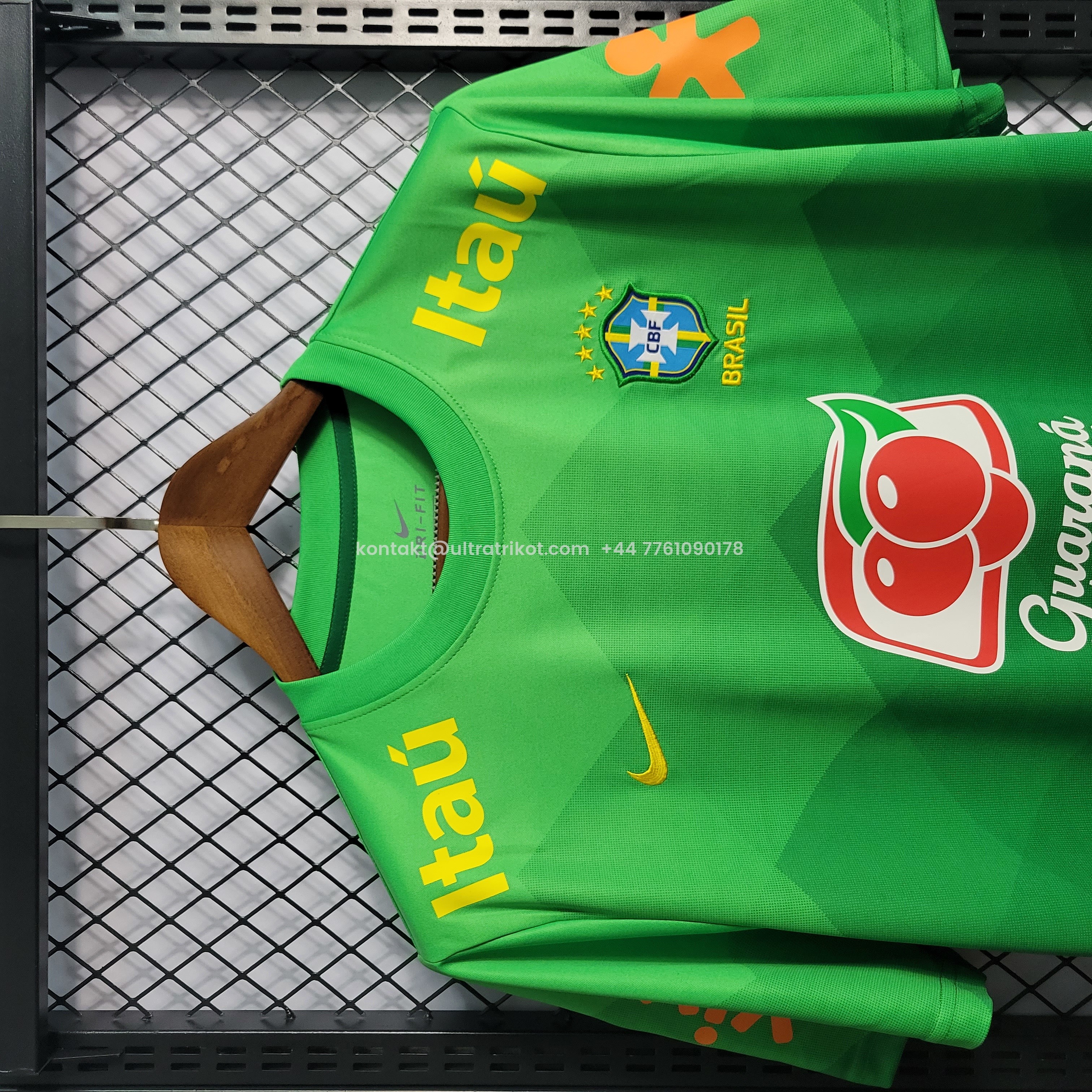 UltraTrikot-Retro Brazil 2020 Green Training Jersey