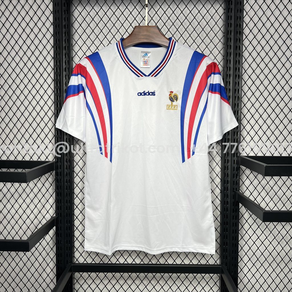 UltraTrikot-Retro France 1996 Away Jersey