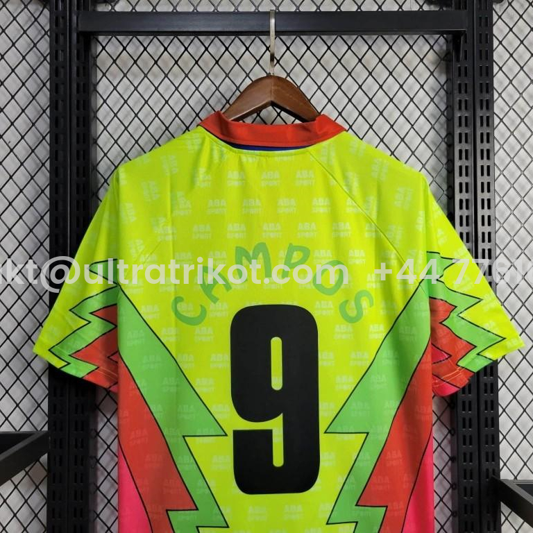 UltraTrikot-Retro Mexico 1995 Goalkeeper Green Jersey