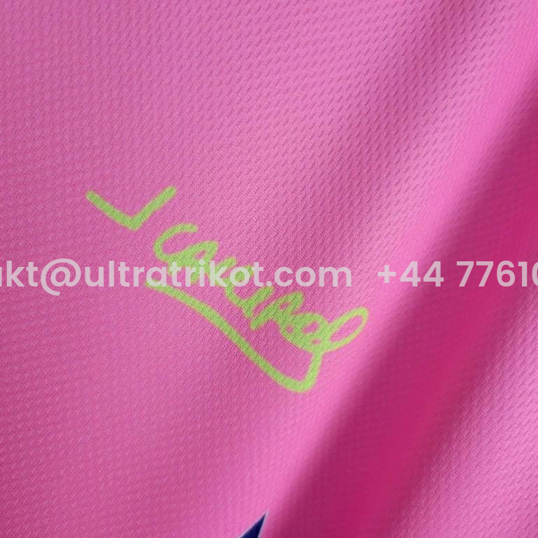 UltraTrikot-Retro Mexico 1992-93 Goalkeeper Pink Jersey