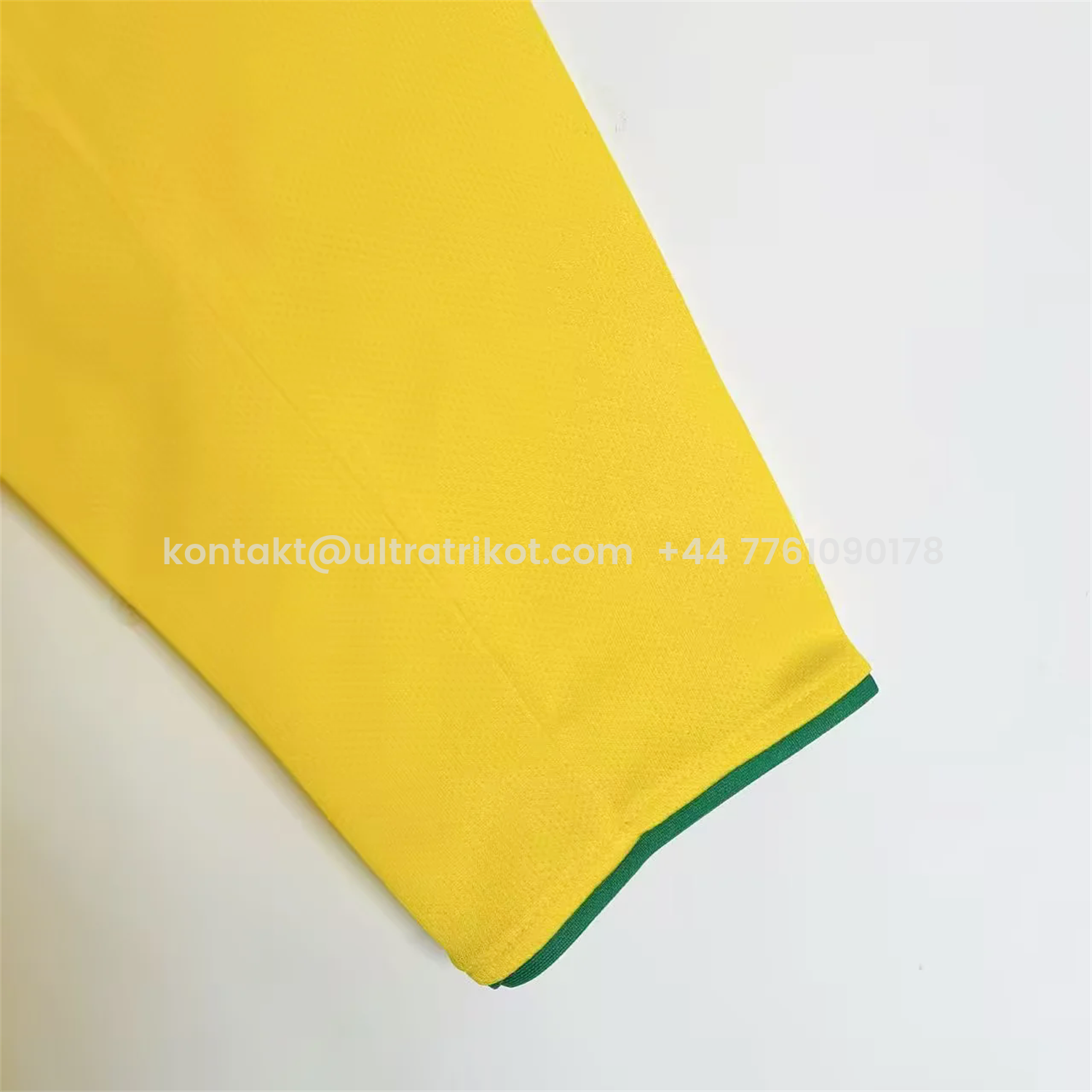 UltraTrikot-Retro Brazil 2004 Home Long Sleeves Jersey
