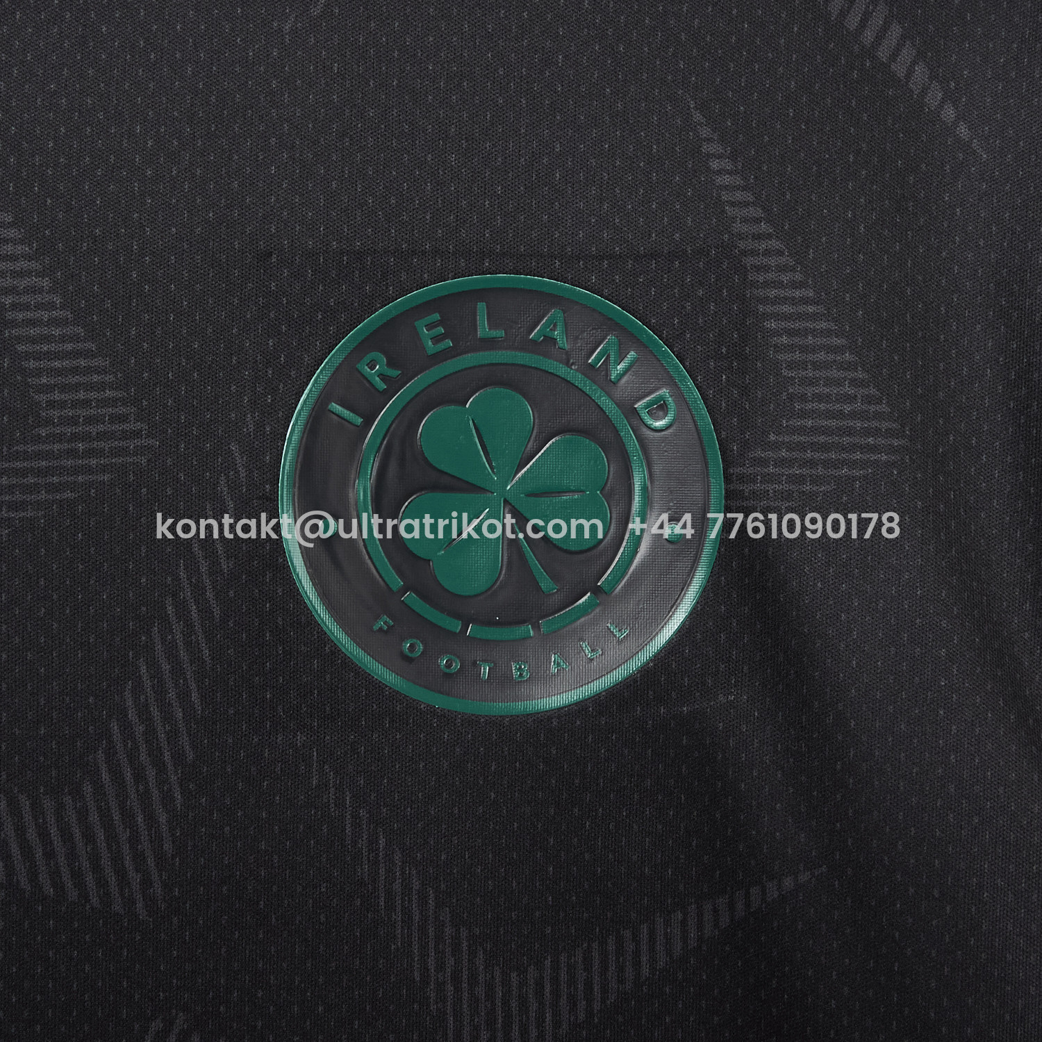UltraTrikot-Ireland 2026 Stealth Black Special Jersey - Fans Version