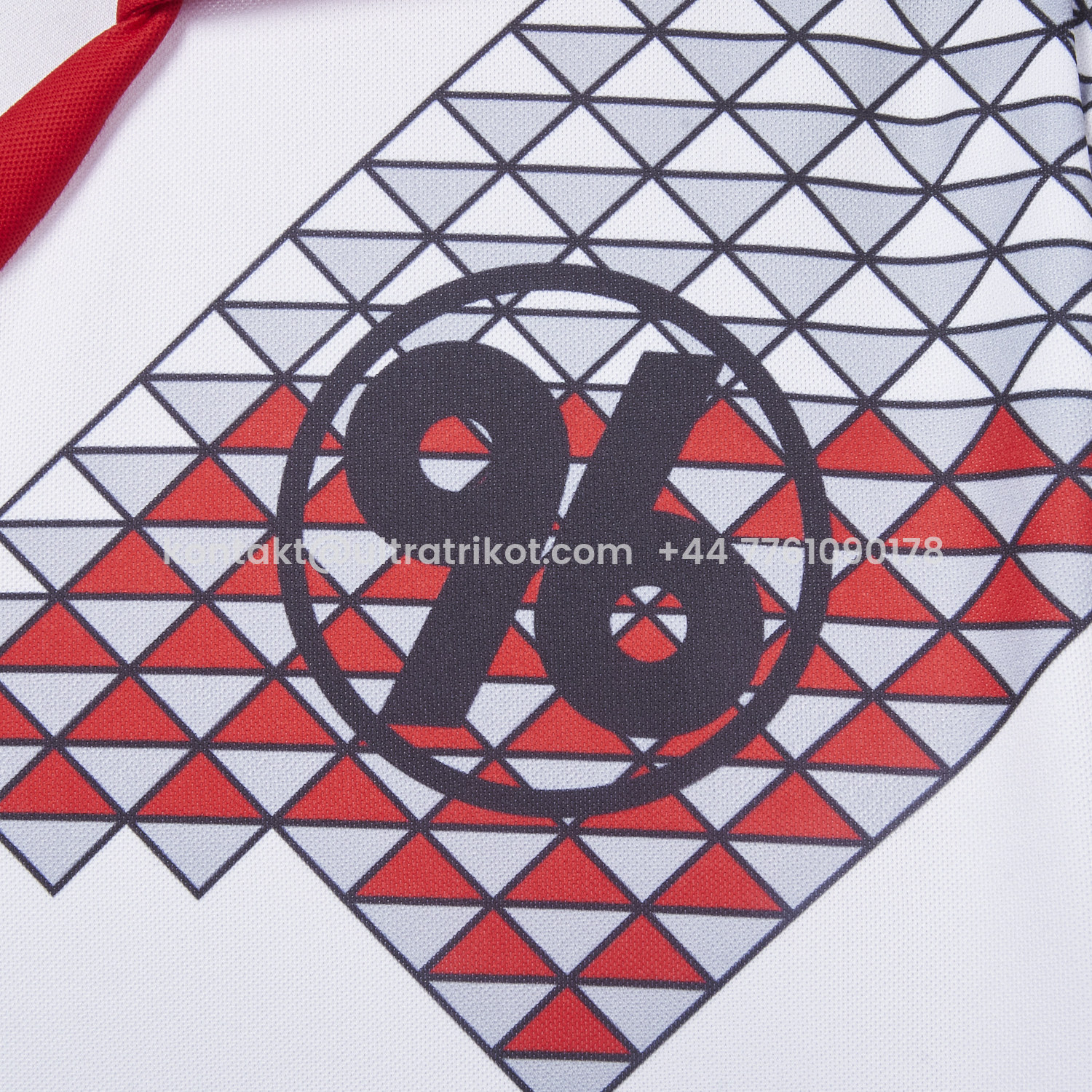 UltraTrikot-Retro Hannover 96 1988-91 White Commemorative Jersey