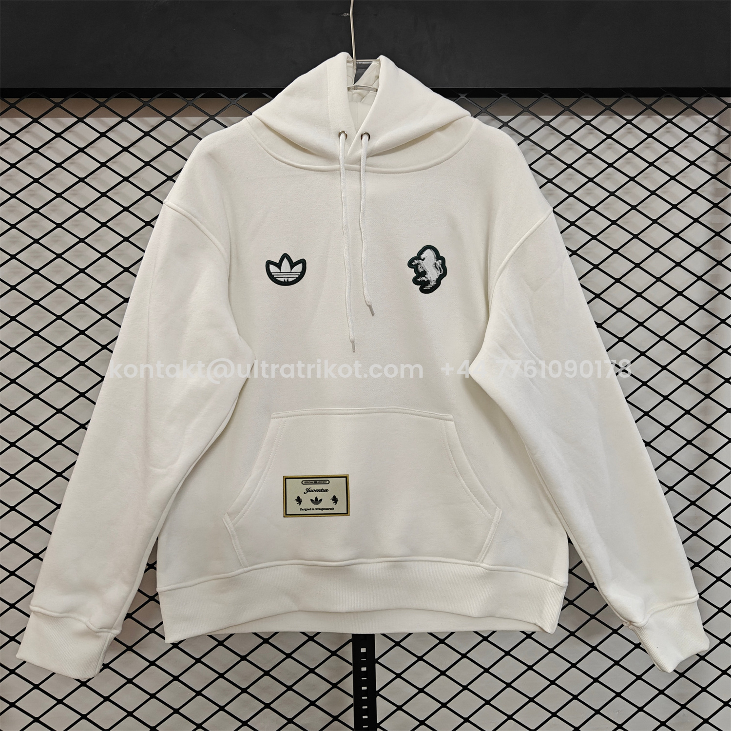 UltraTrikot-Juventus 25-26 Originals Terrace Icon Unisex Pullover Hoodie