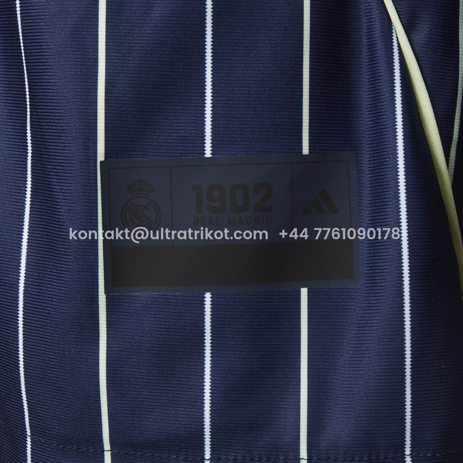 UltraTrikot-Real Madrid 25-26 Deep Blue Baseball Jersey - Player Version