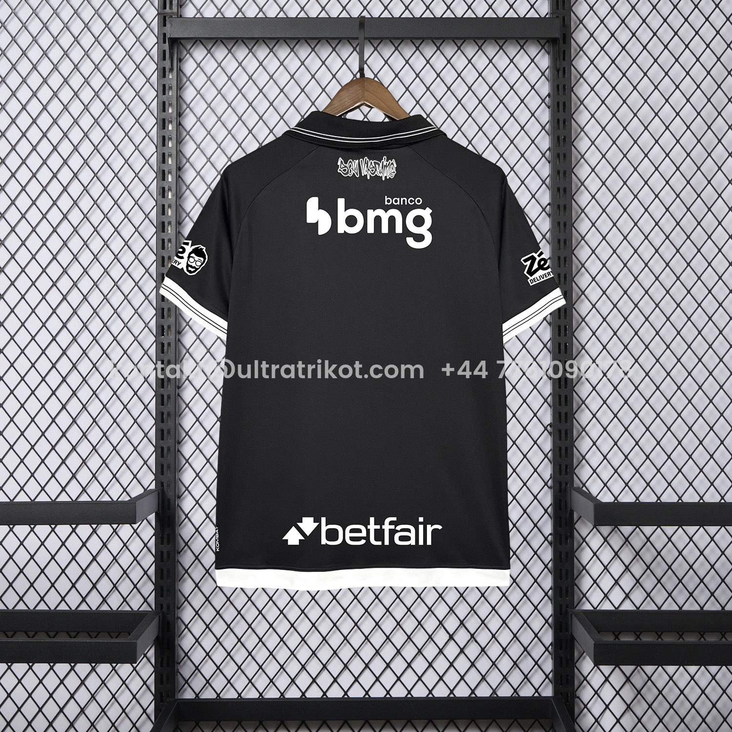 UltraTrikot-Vasco da Gama 25-26 Home Jersey With Sponsors - Fans Version