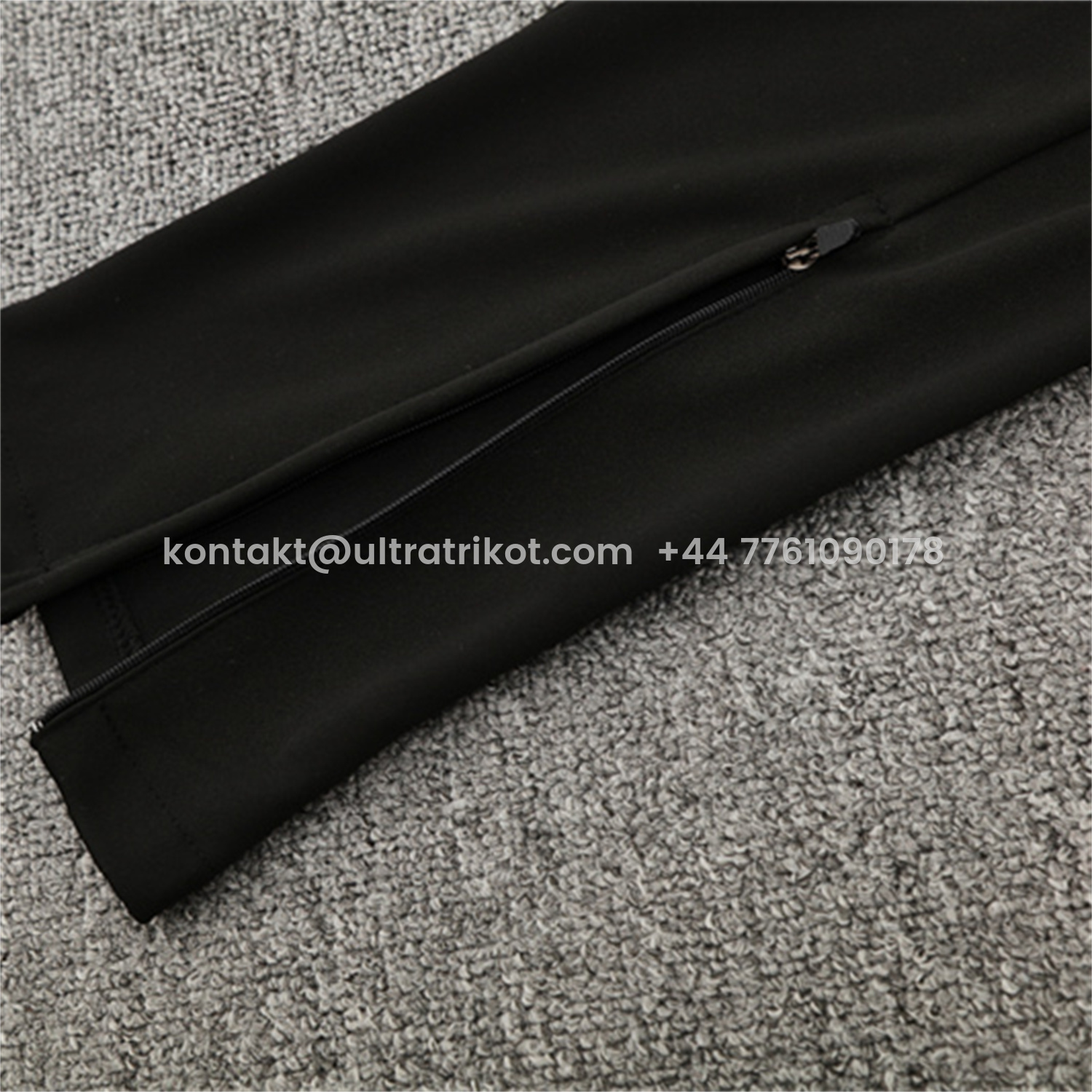 UltraTrikot-Napoli 25-26 Long Sleeve Training Set - Blue Mecha Top & Black Pants