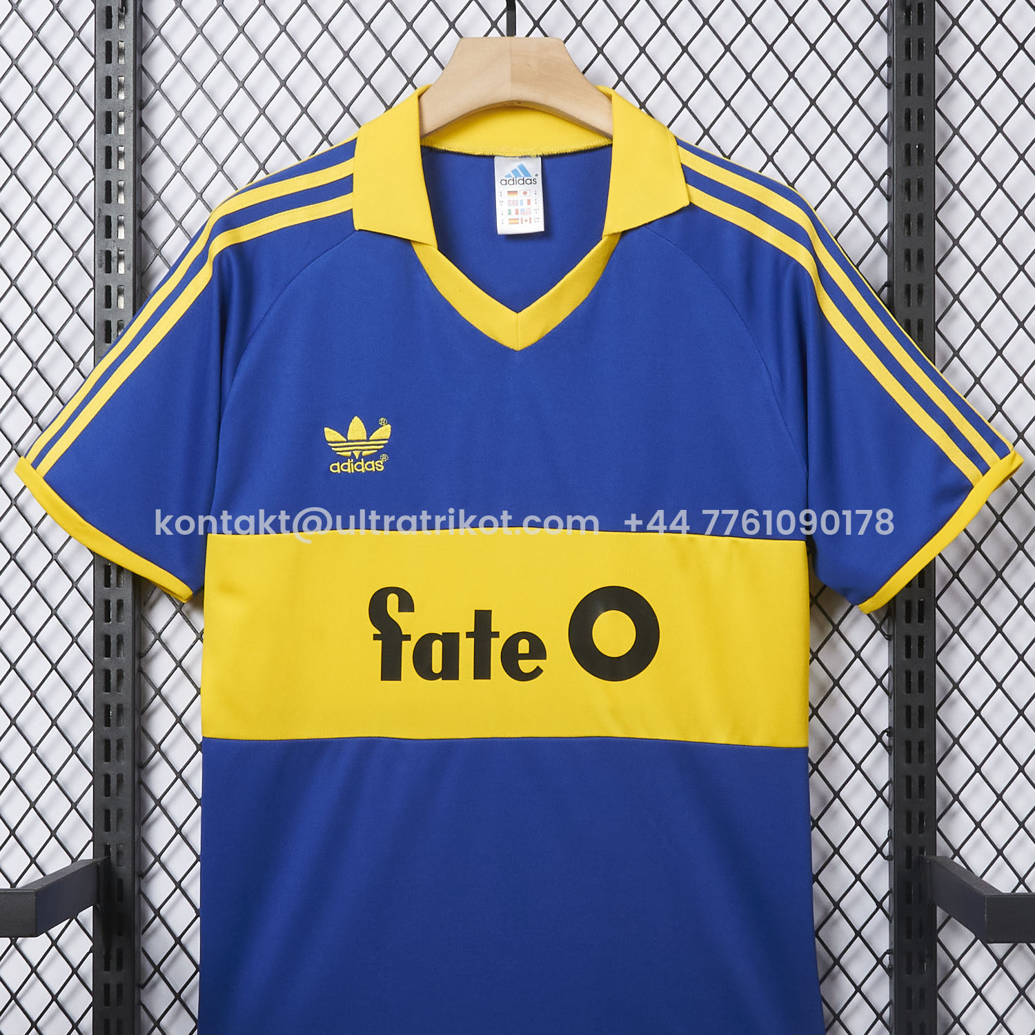 UltraTrikot-Retro Boca Juniors 1986-88 Home Jersey