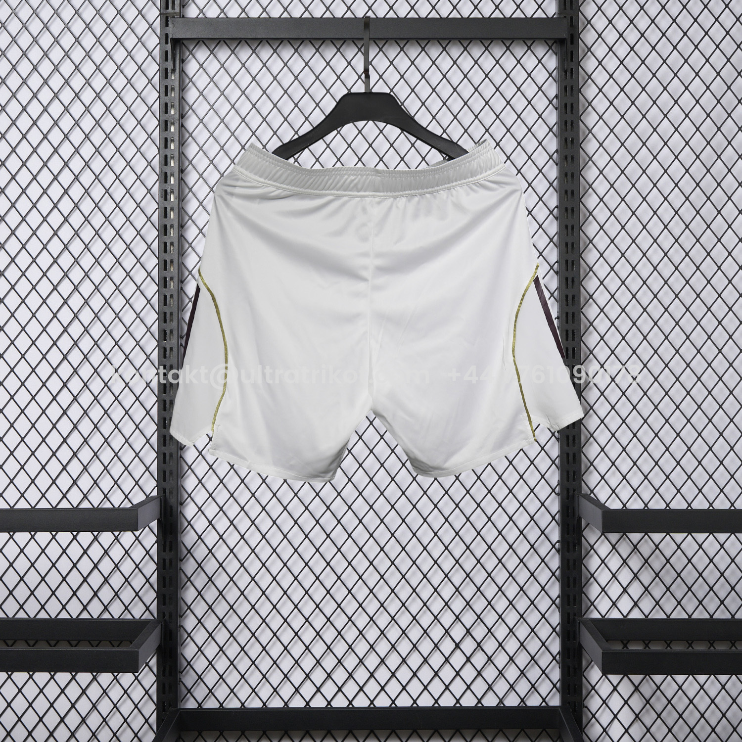 UltraTrikot-Aston Villa 25-26 Home White Shorts - Player Version