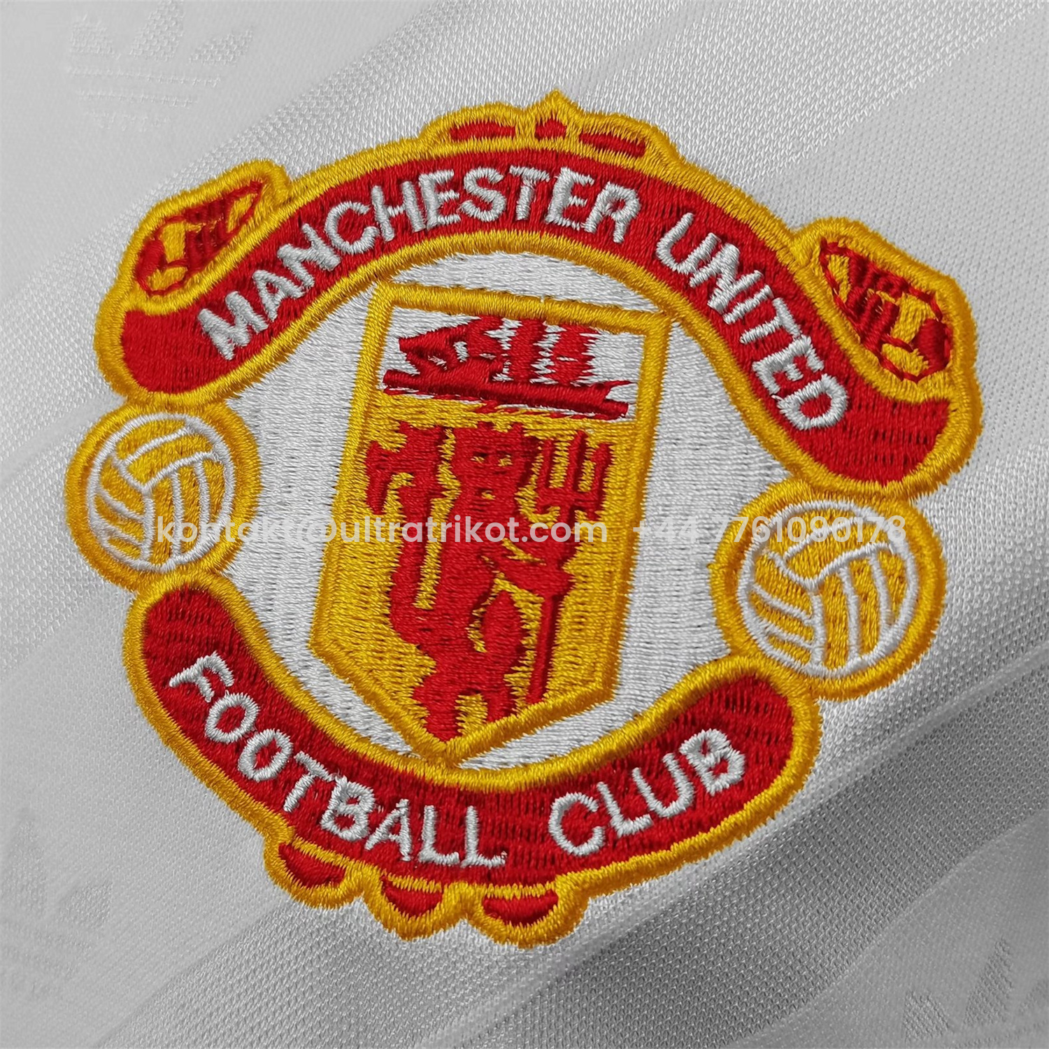 UltraTrikot-Retro Manchester United 86-88 Away Long Sleeve Jersey