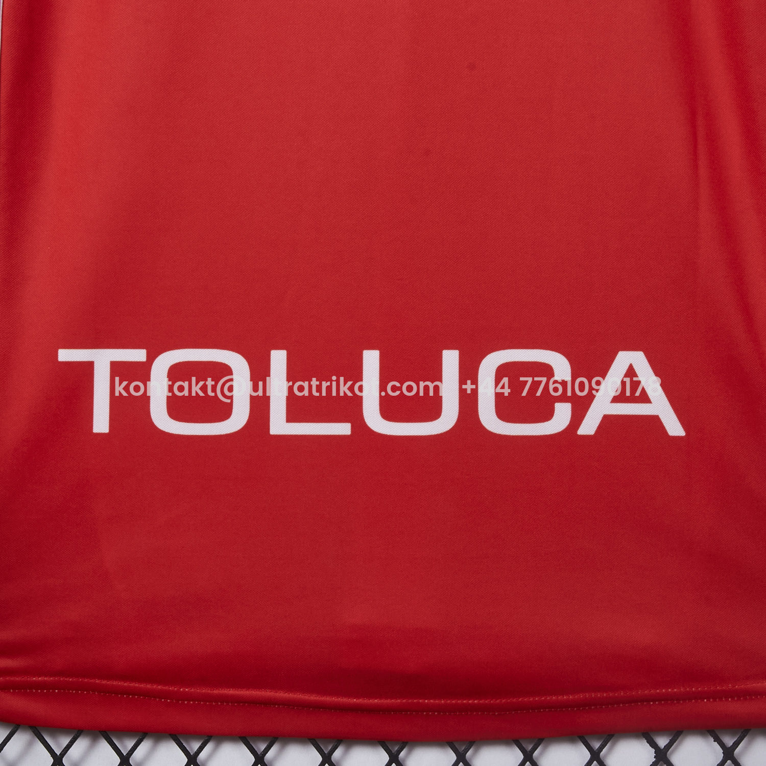 UltraTrikot-Retro Toluca 1998-99 Home Red Jersey