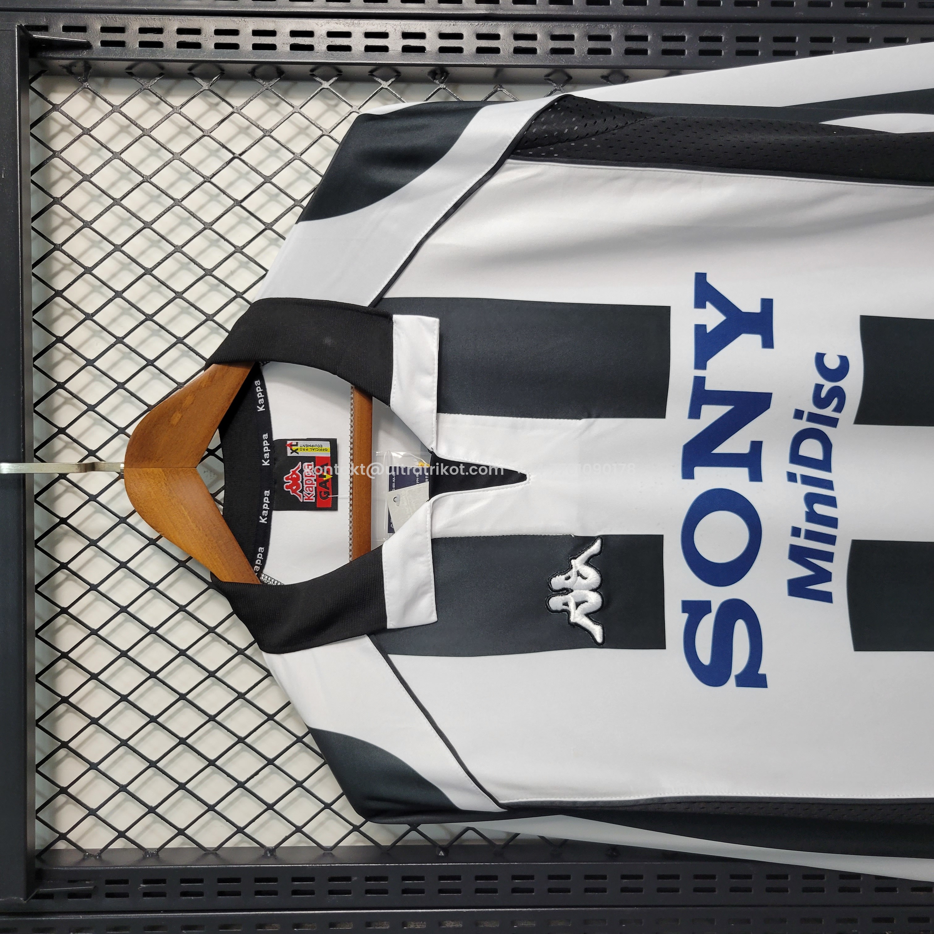 UltraTrikot-Retro Juventus 1997-98 Home Stadium Long Sleeve Jersey