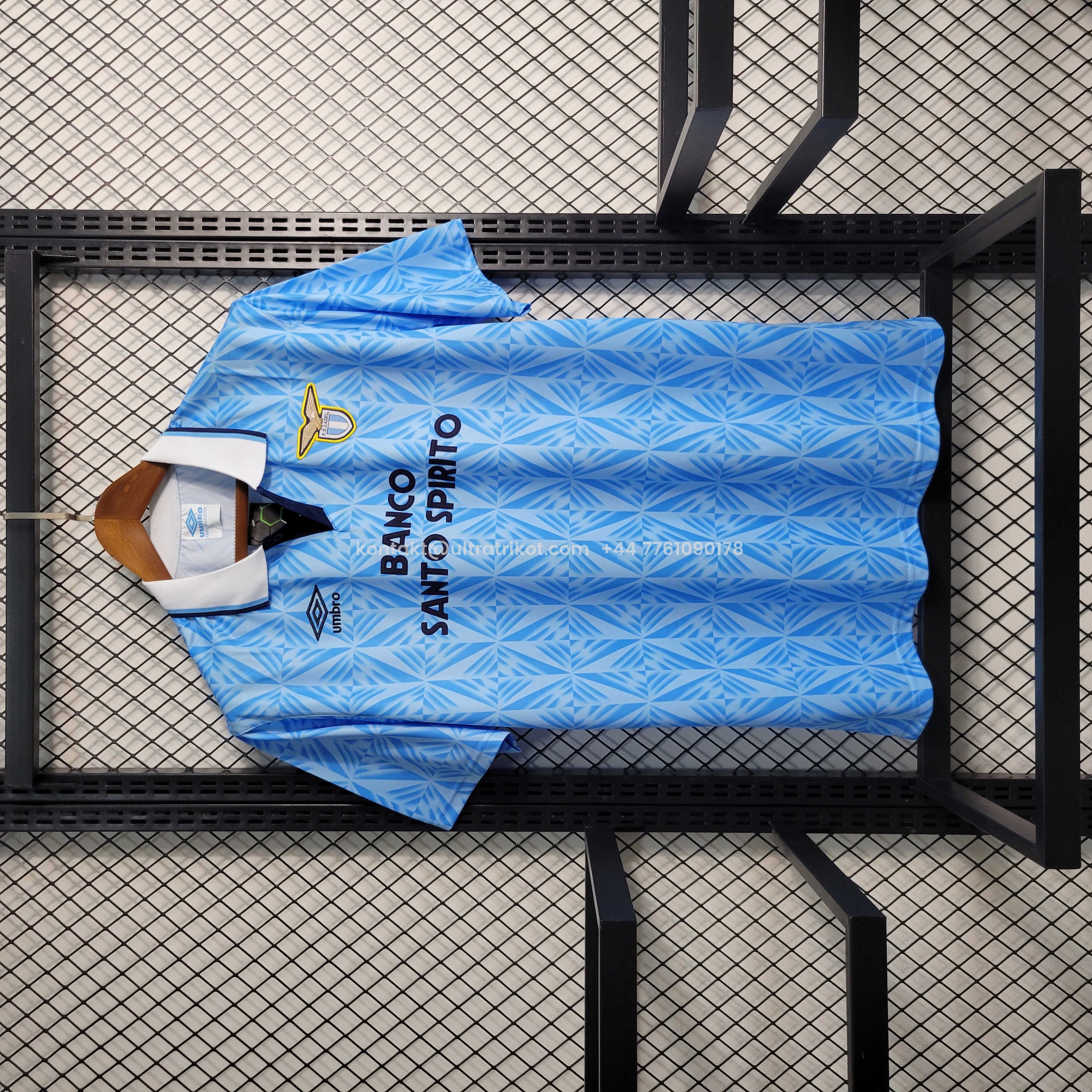 UltraTrikot-Retro Lazio 91-93 Home Stadium Jersey