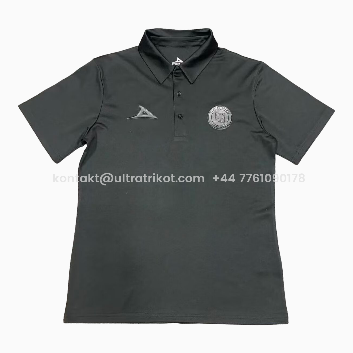 UltraTrikot-Cruz Azul 25-26 Black Polo Shirt