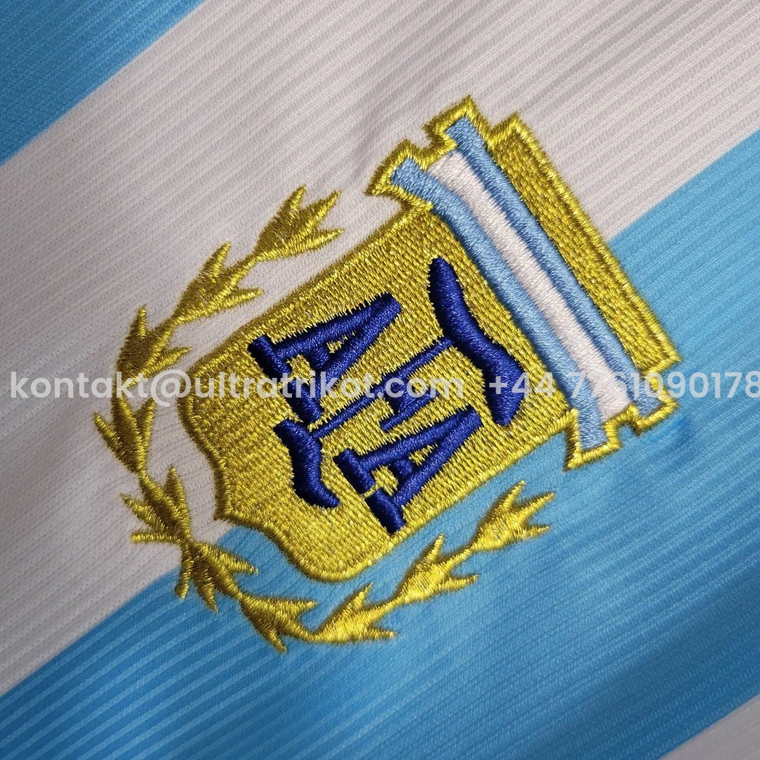 UltraTrikot-Retro Argentina 1998 Home Stadium Jersey
