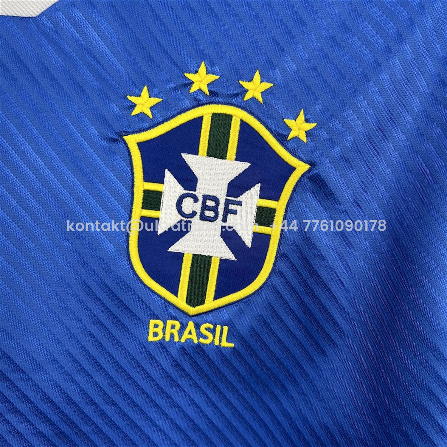 UltraTrikot-Retro Brazil 1994-96 Away Jersey