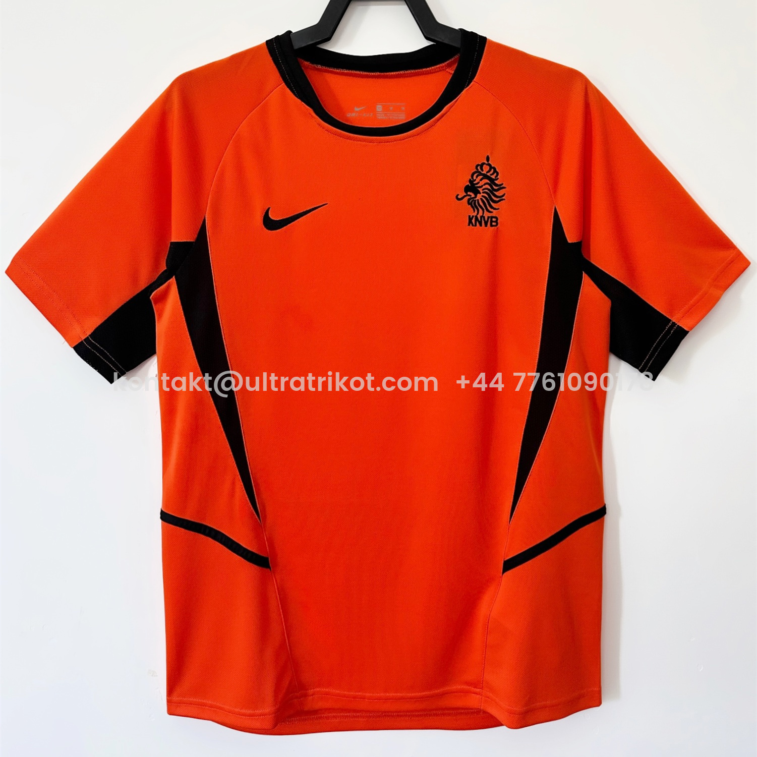 UltraTrikot-Retro Netherlands 2002 Home Stadium Jersey