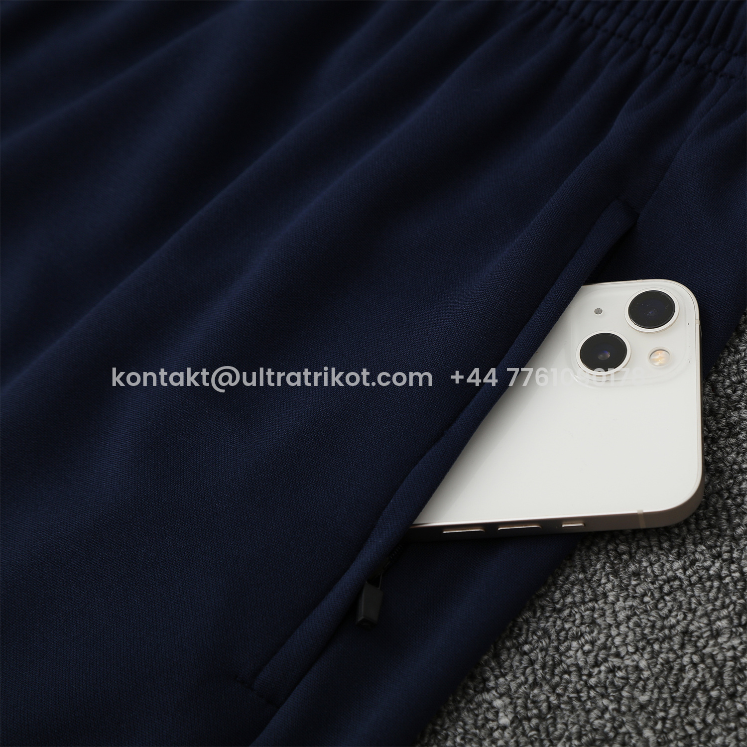 UltraTrikot-Barcelona 25-26 Long Sleeve Training Set - Deep Blue Top and Deep Blue Pants