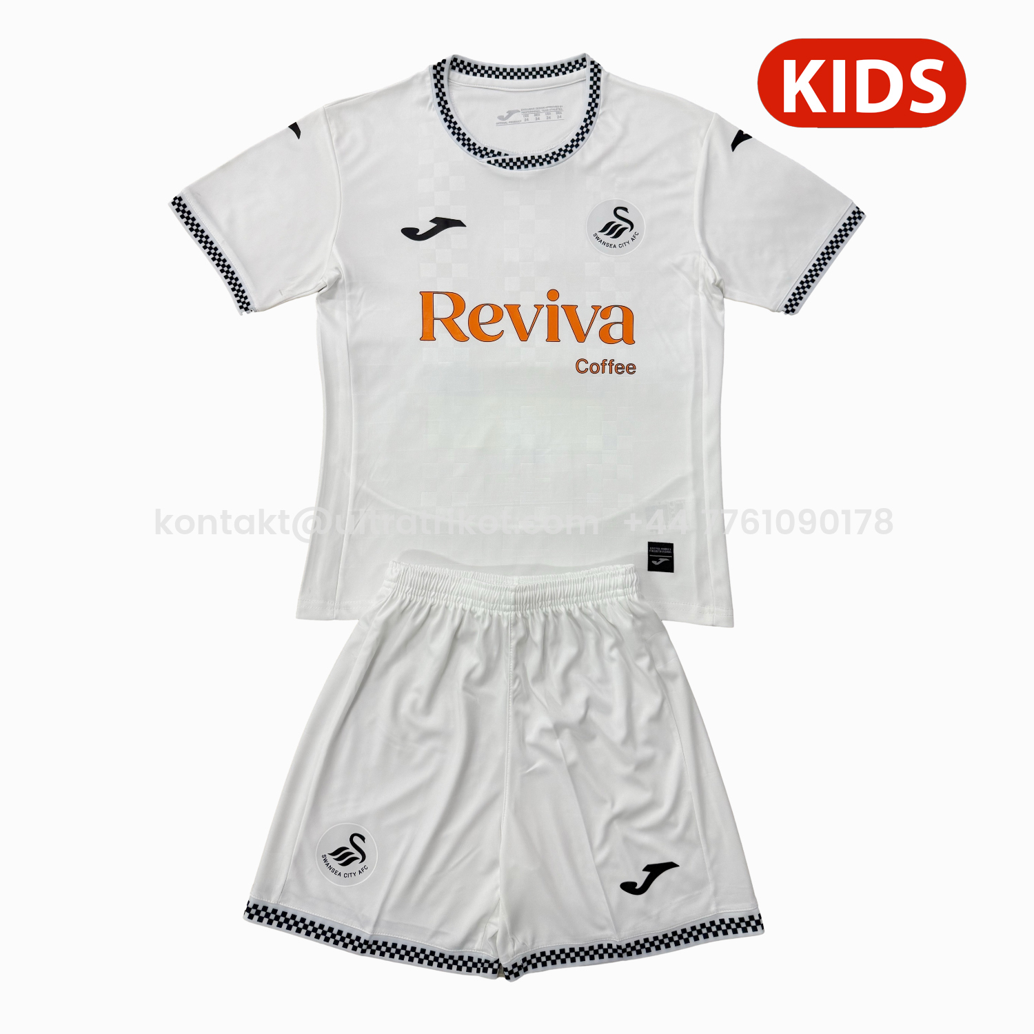 UltraTrikot-Swansea City 25-26 Home Kids Kit