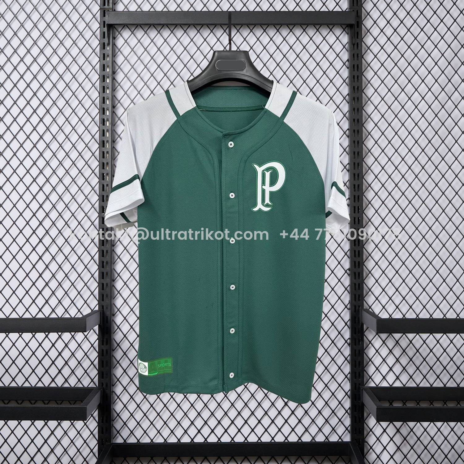 UltraTrikot-Palmeiras 25-26 Green Baseball Jersey