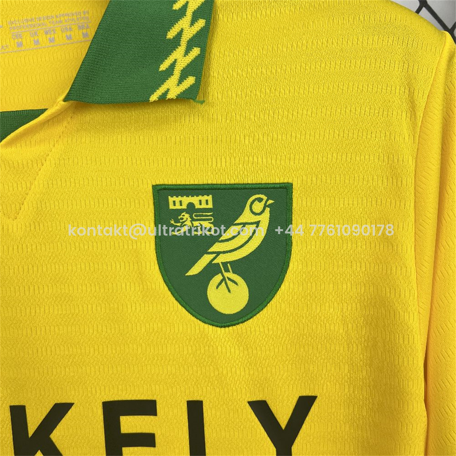 UltraTrikot-Norwich City 25-26 Home Jersey - Fans Version