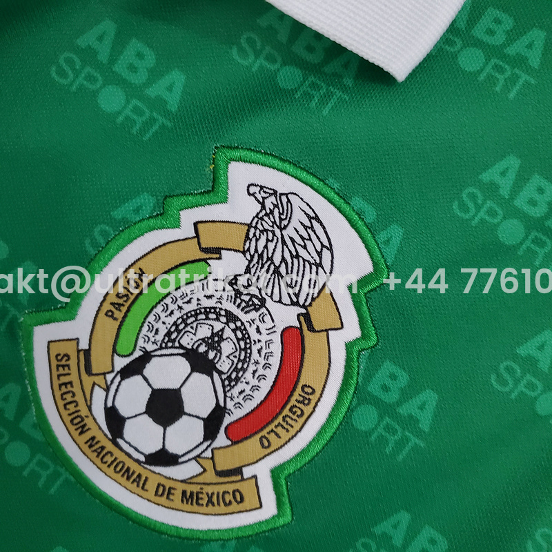 UltraTrikot-Retro Mexico 1995 Home Stadium Jersey