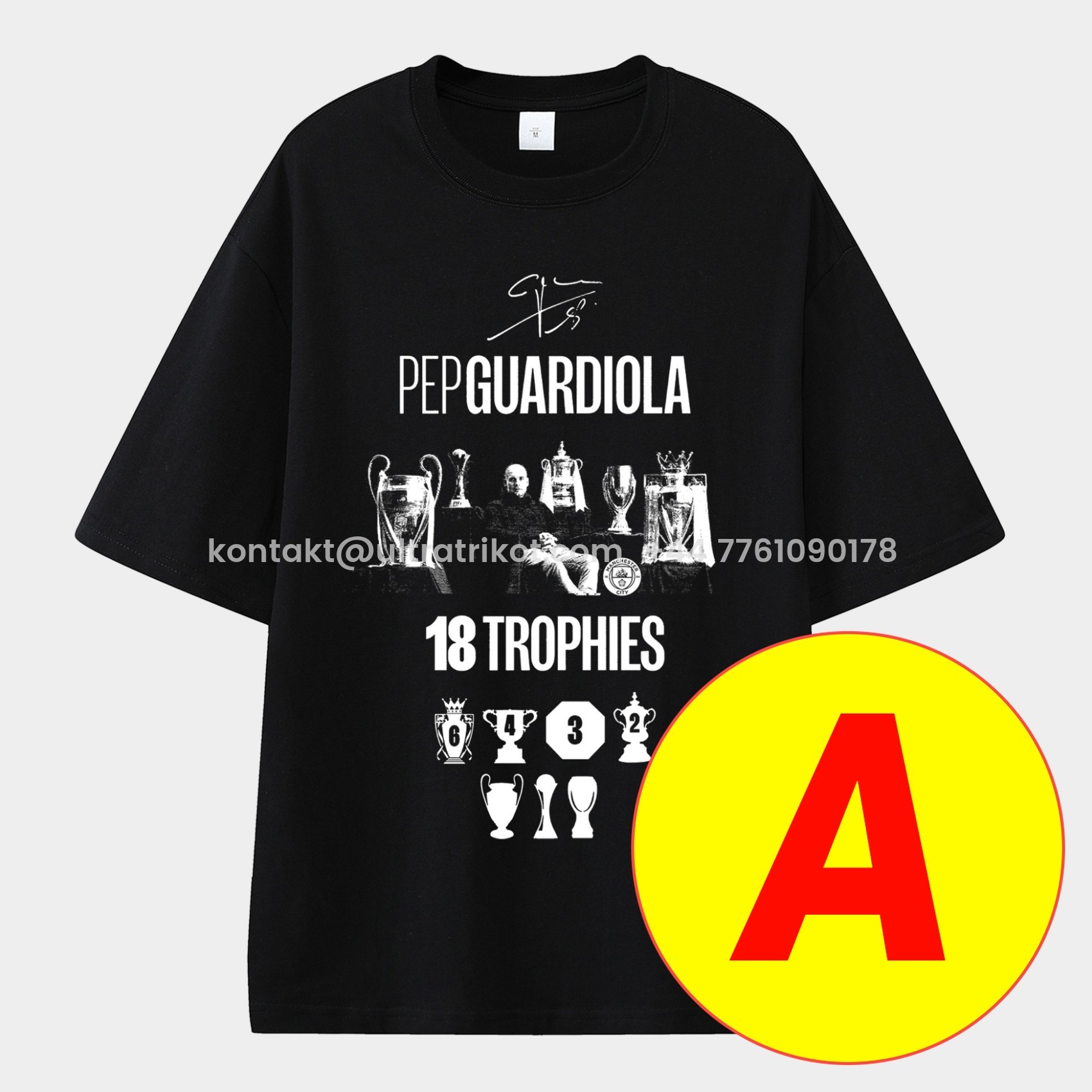 UltraTrikot-Manchester City Highlights Of The Decade Unisex Pure Cotton T-shirt