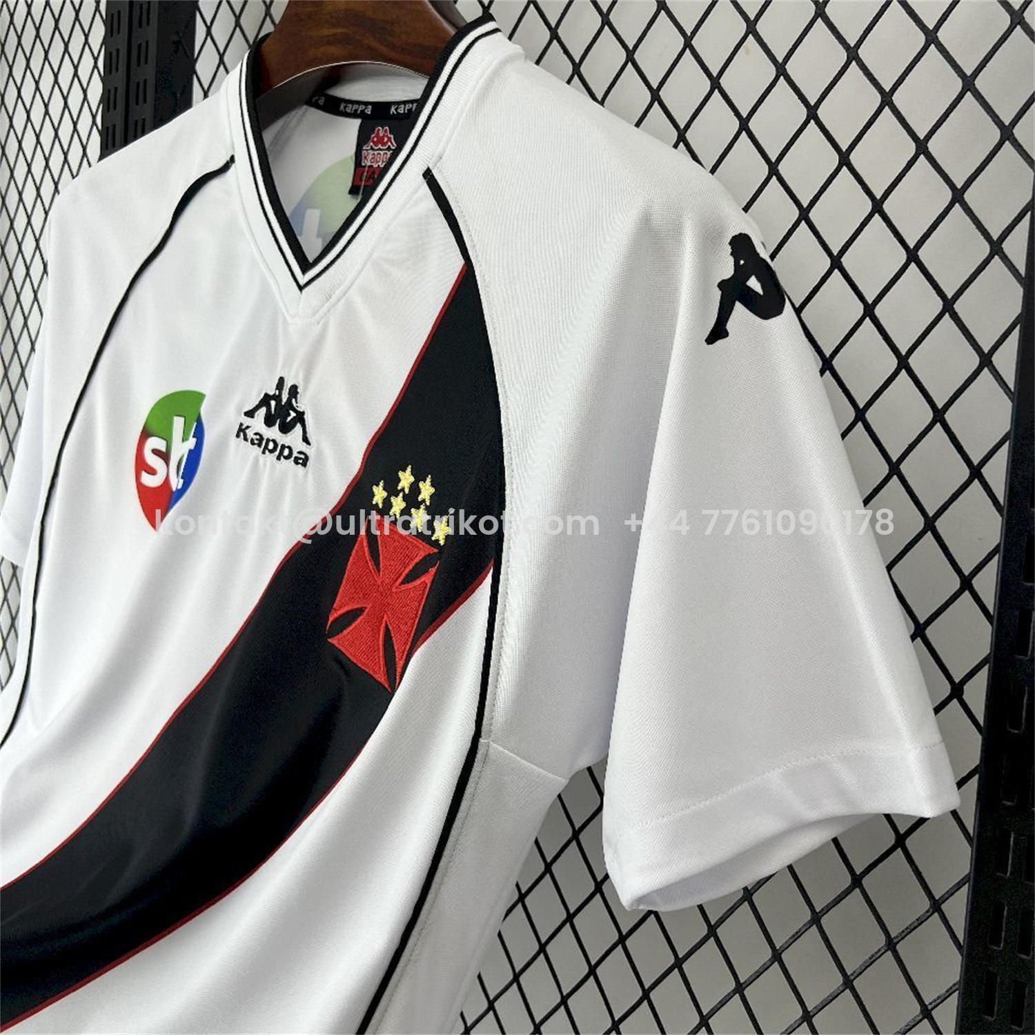 UltraTrikot-Retro Vasco da Gama 2000-01 Away White Jersey