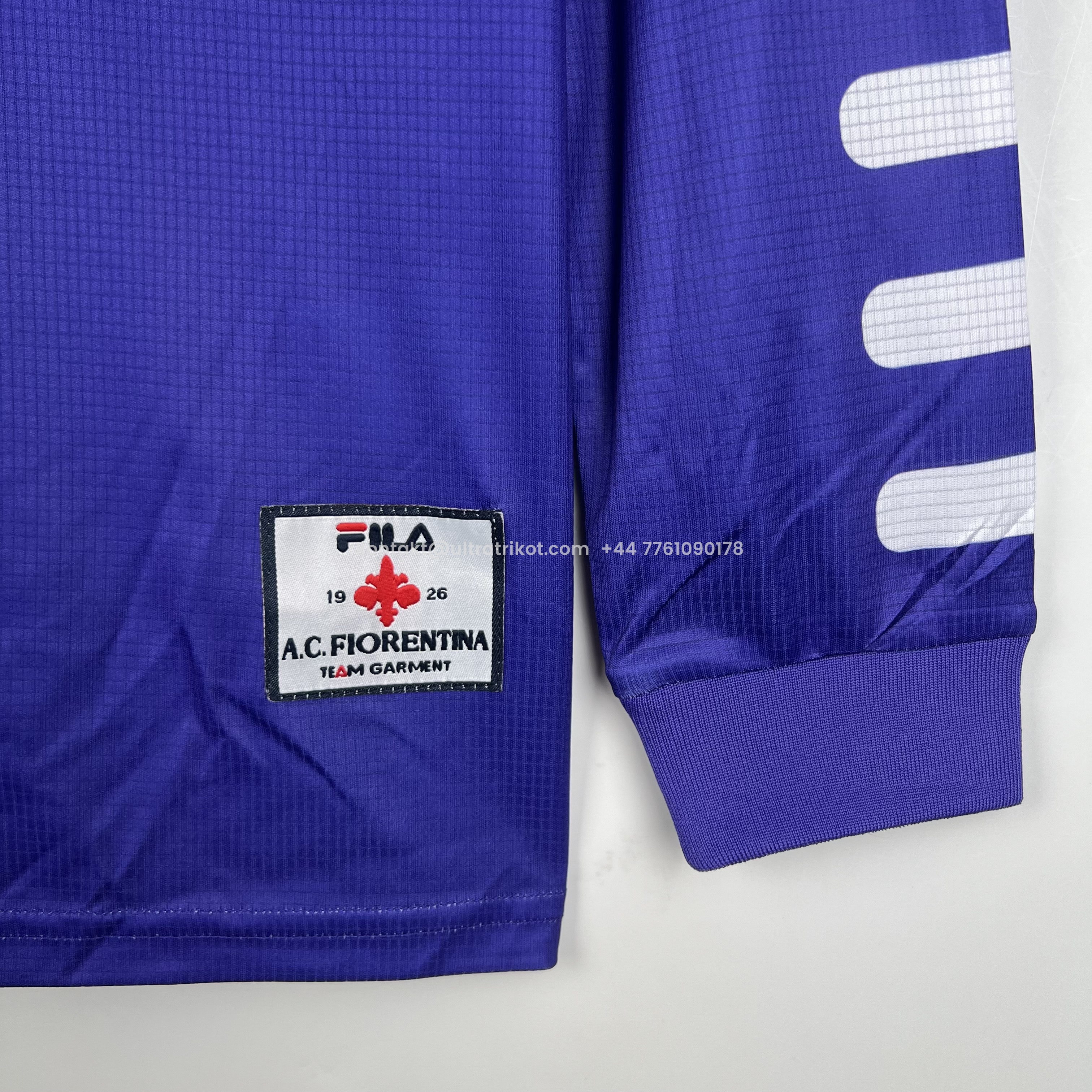 UltraTrikot-Retro Fiorentina 1998 Home Stadium Long Sleeve Jersey