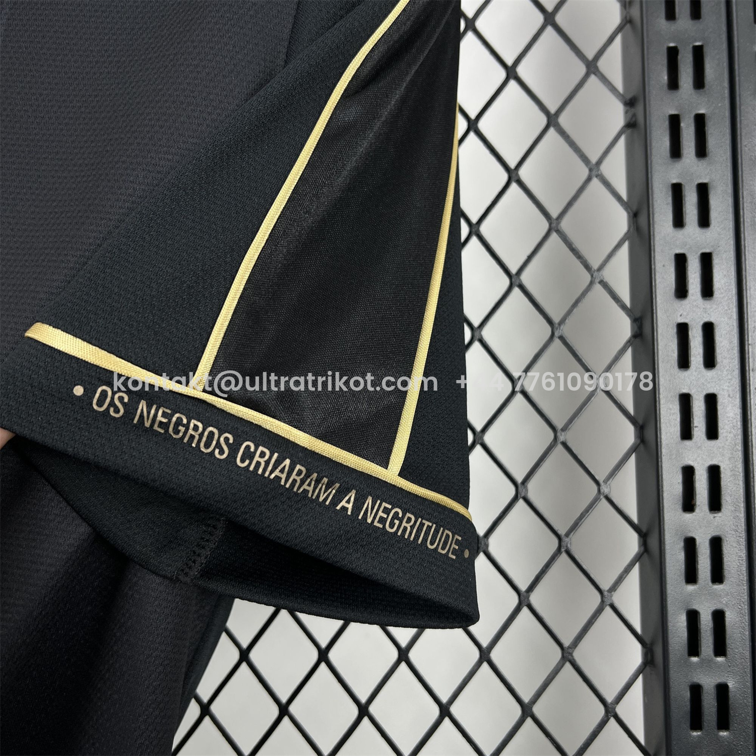 UltraTrikot-Vasco da Gama 25-26 Black Special Jersey - Fans Version
