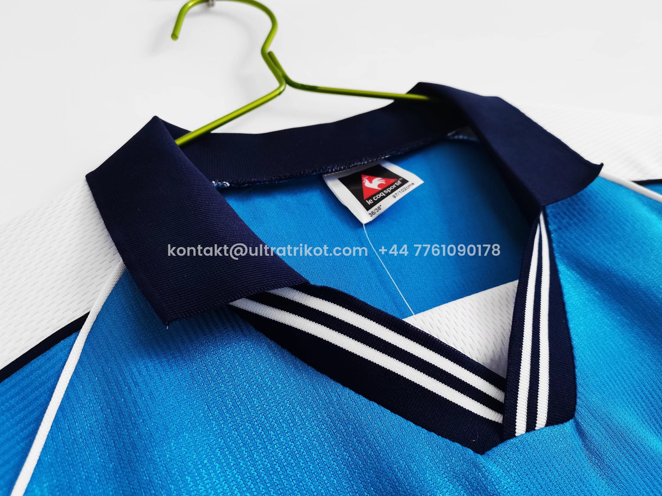 UltraTrikot-Retro Manchester City 1999-01 Home Stadium Jersey