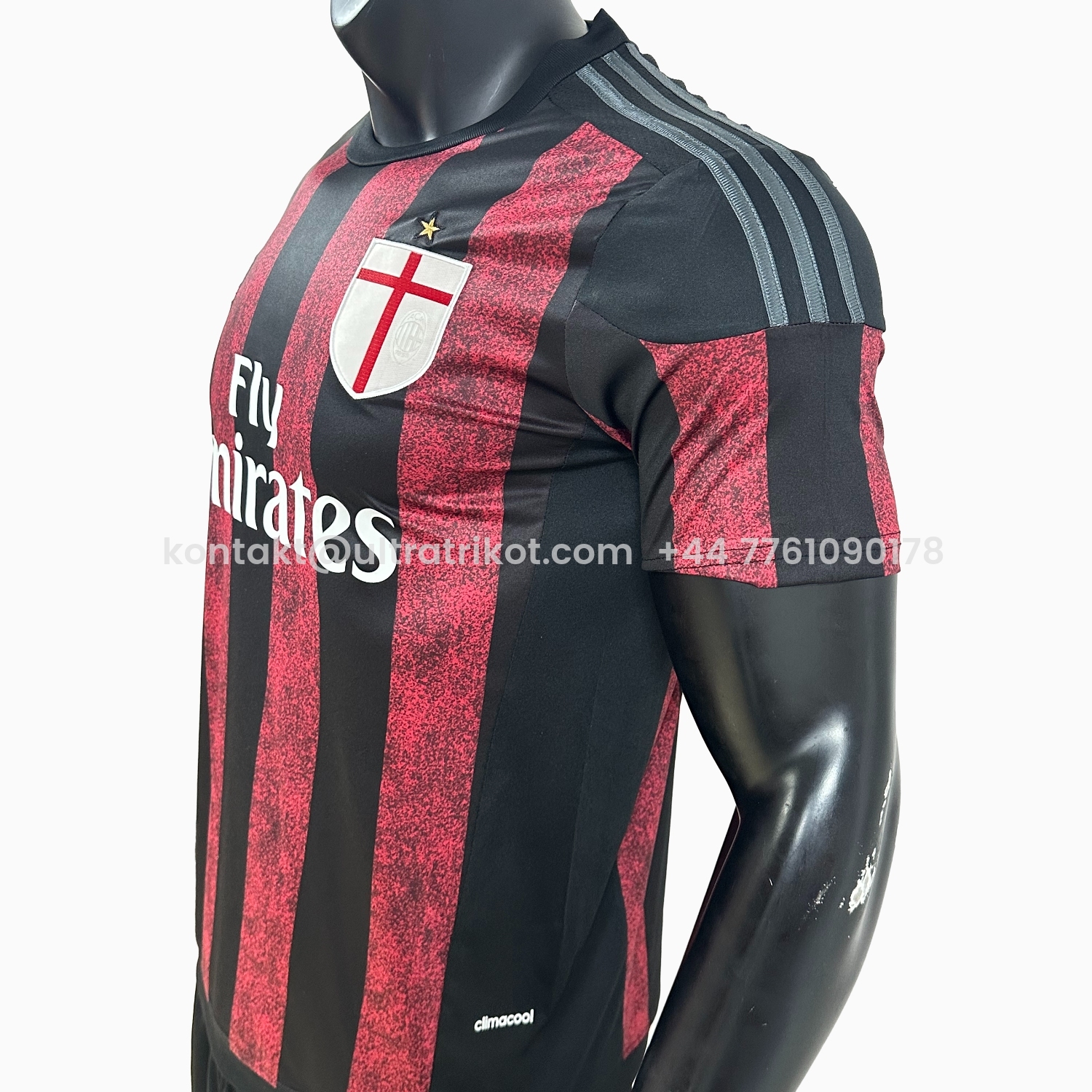UltraTrikot-Retro AC Milan 2015-16 Home Jersey