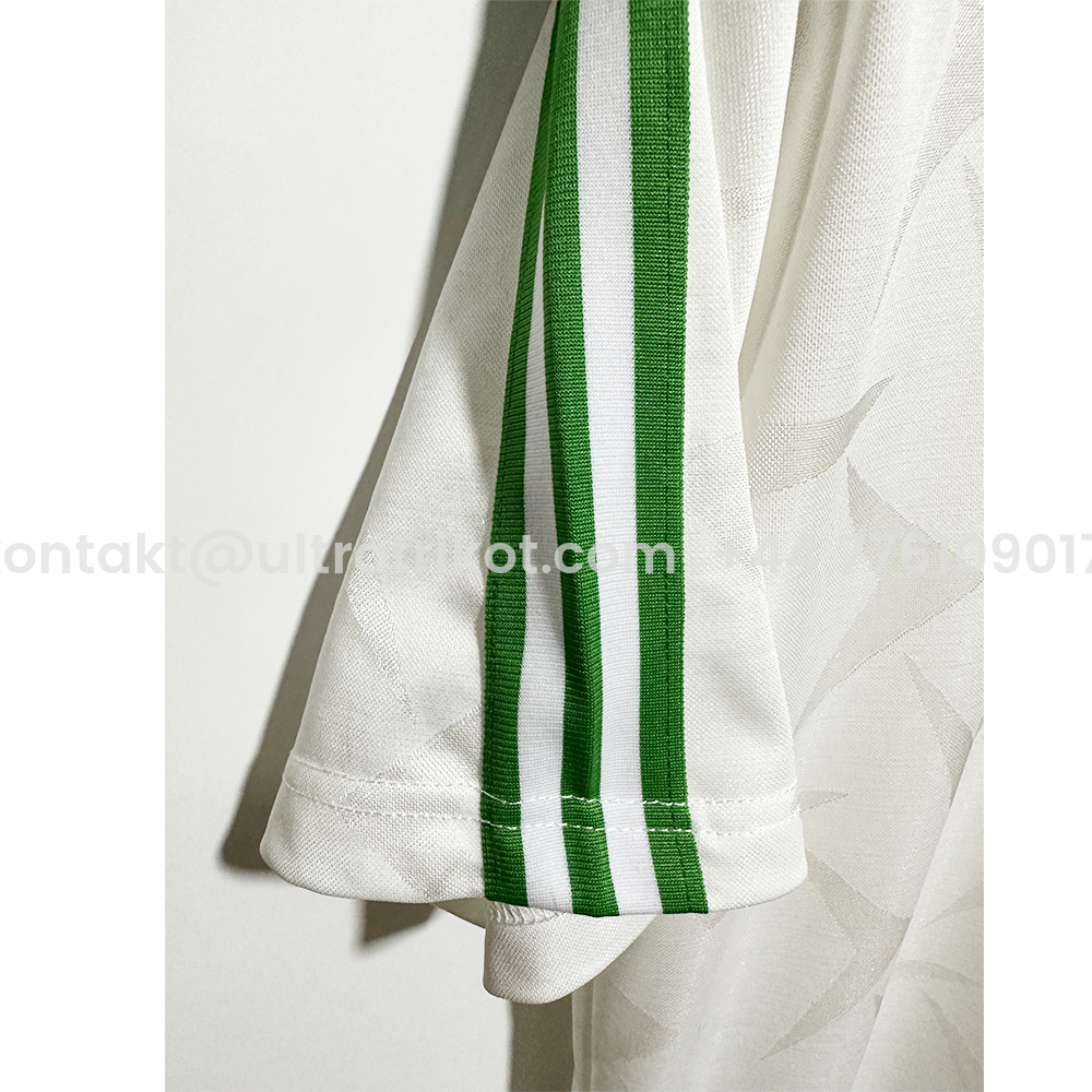 UltraTrikot-Retro Ireland 1990 Away Unsponsored Jersey