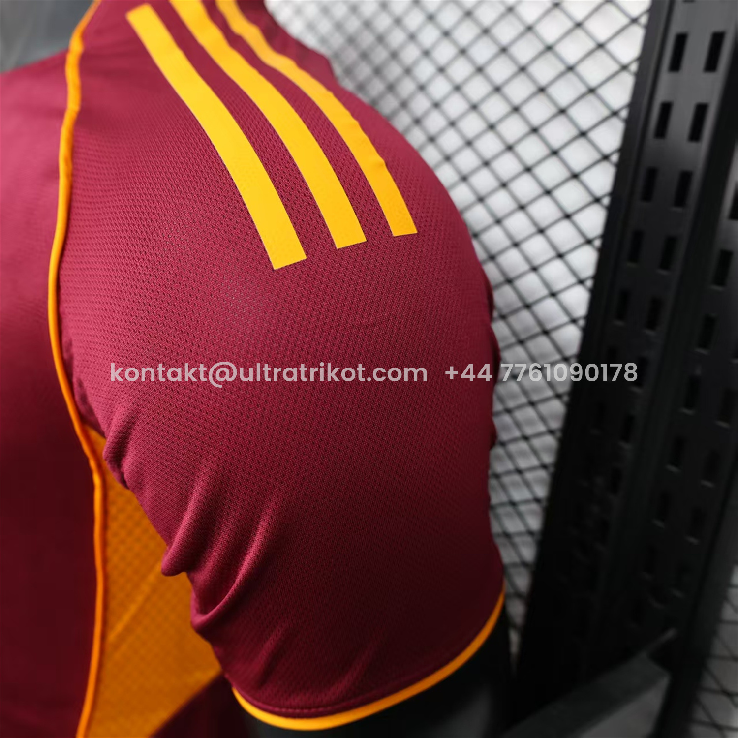 UltraTrikot-AS Roma 25-26 Home Unsponsored Jersey - Player Version