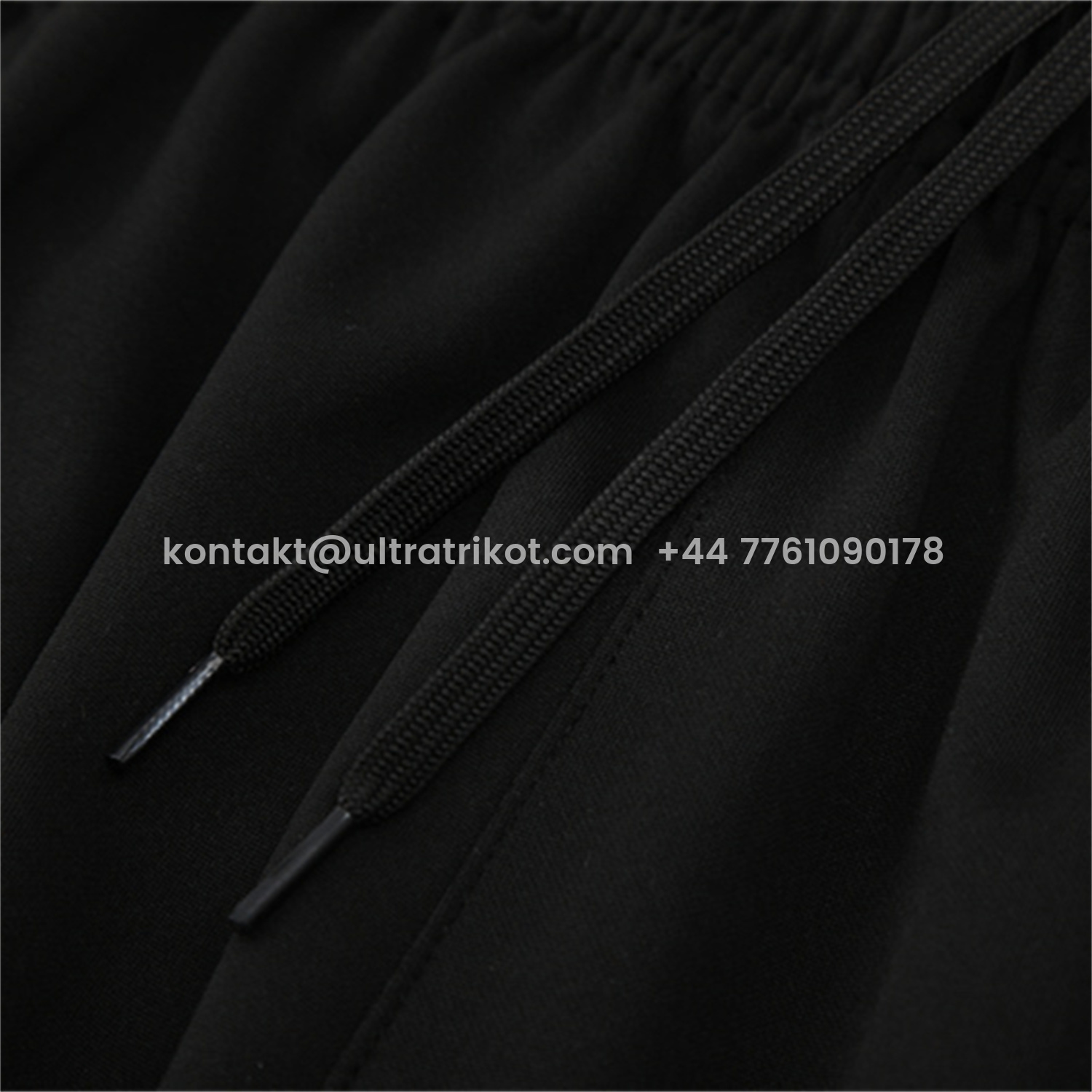 UltraTrikot-Arsenal 25-26 Kids Long Sleeve Training Set - White Top & Black Pants